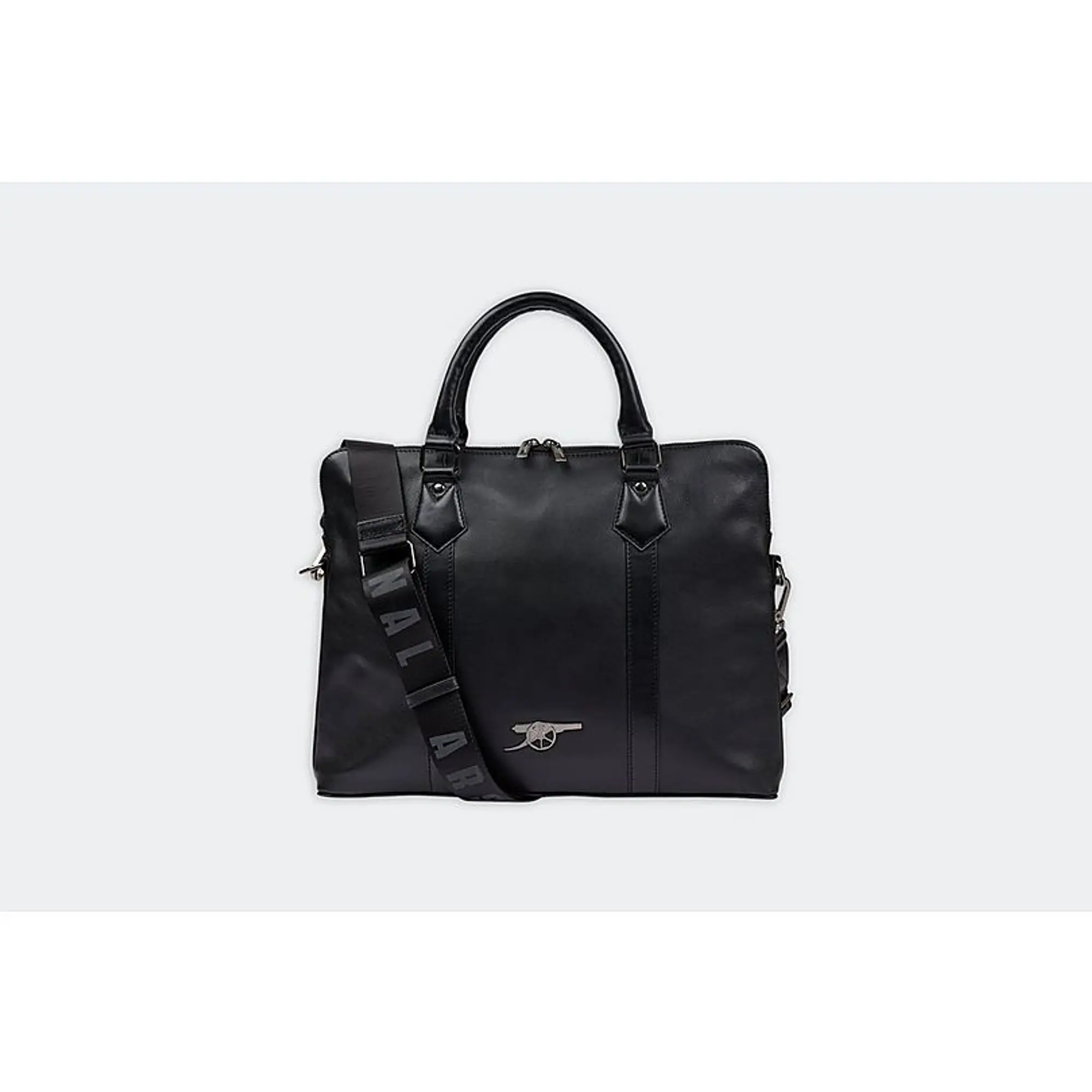 Arsenal Premium Leather Laptop Bag, Multicolor
