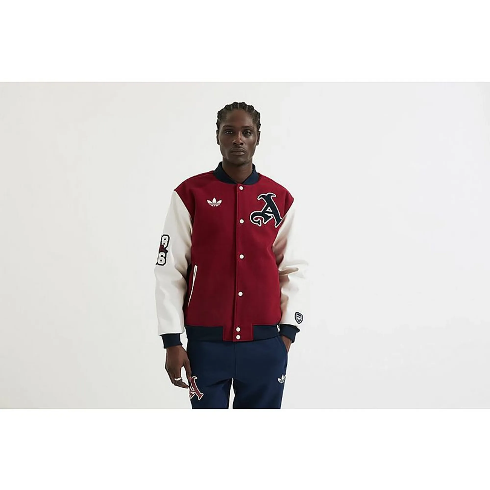 Arsenal adidas 24/25 Varsity Jacket, Multicolor | MJF0560 | FOOTY.COM