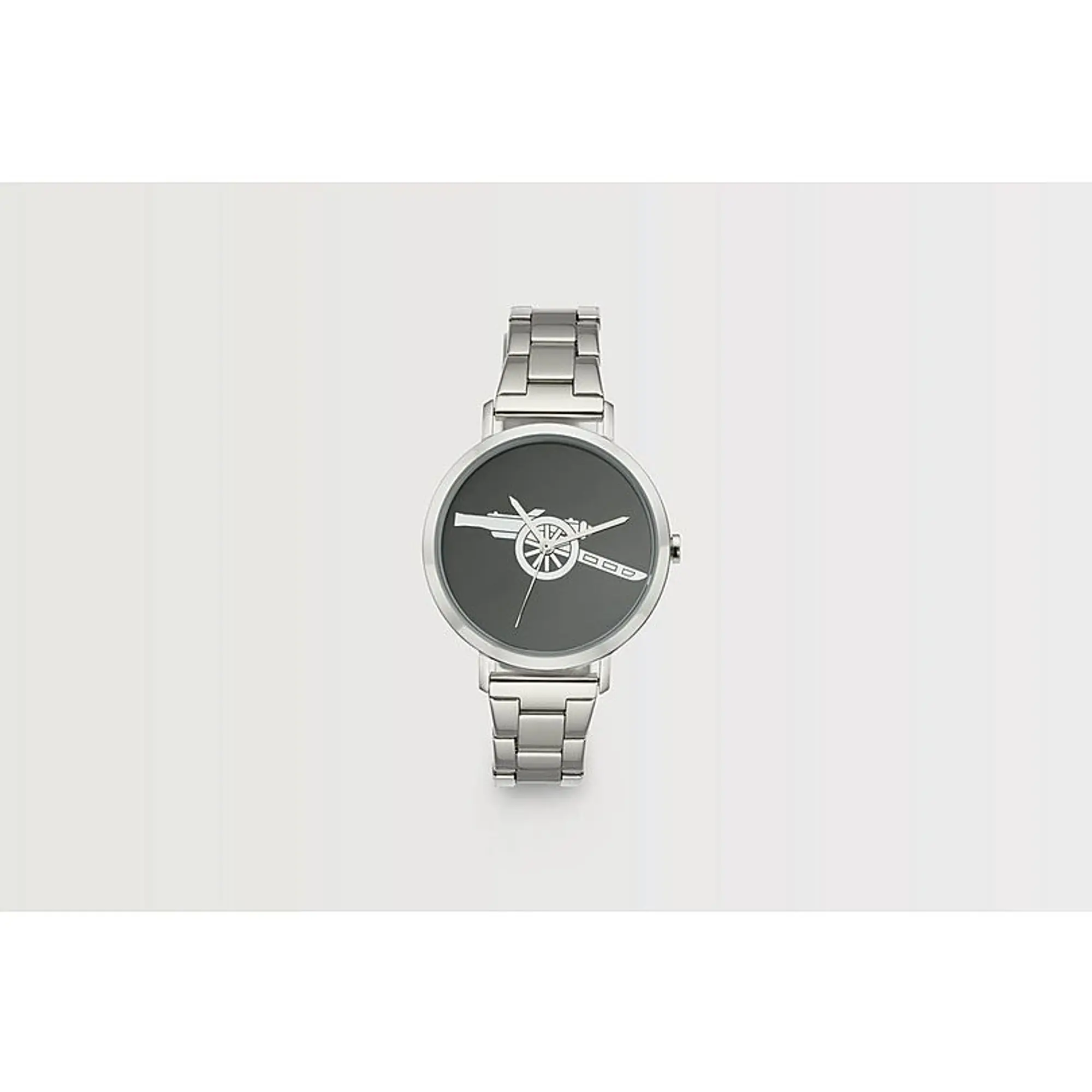 Arsenal Silver Retro Cannon Watch, Multicolor