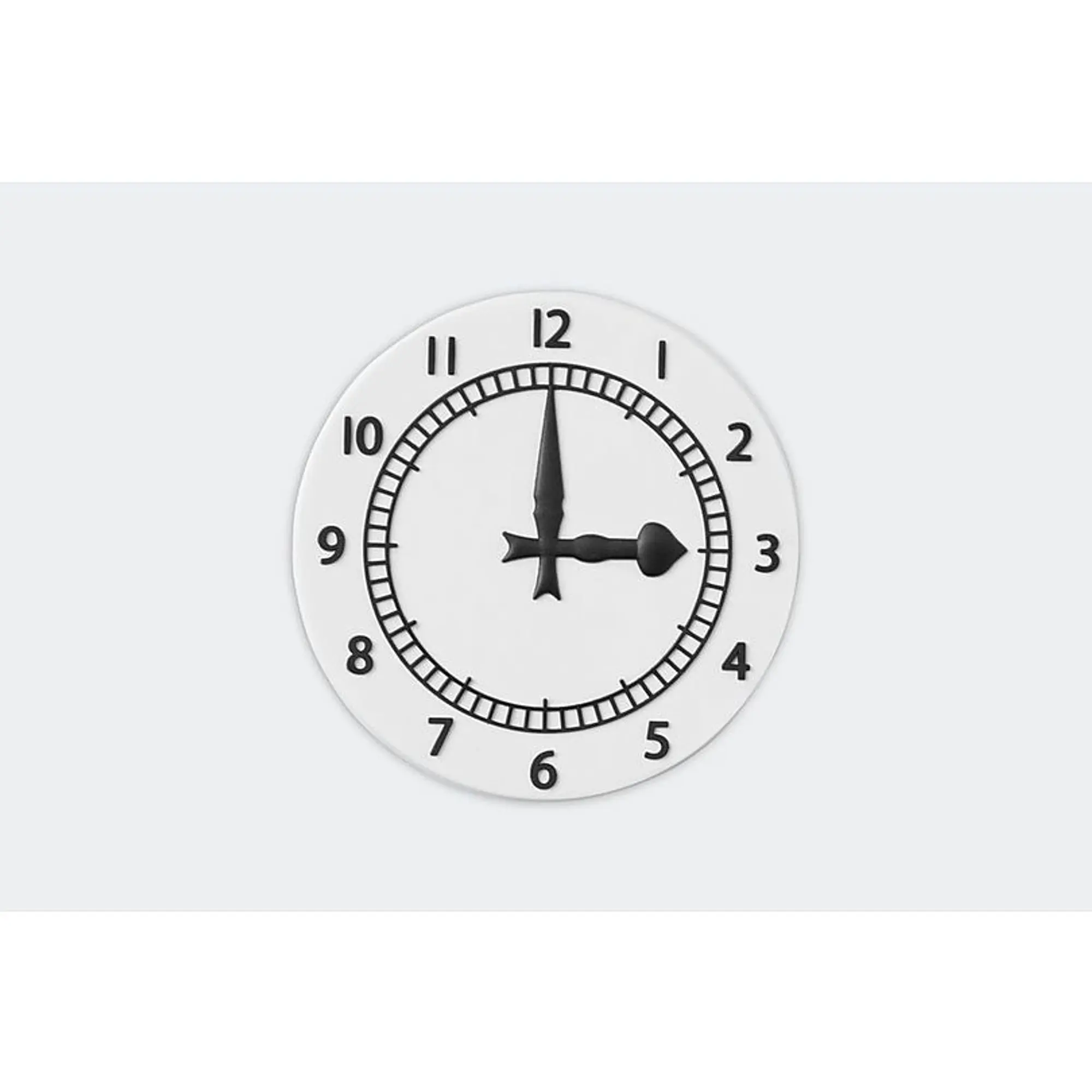 Arsenal Clock Magnet, Multicolor