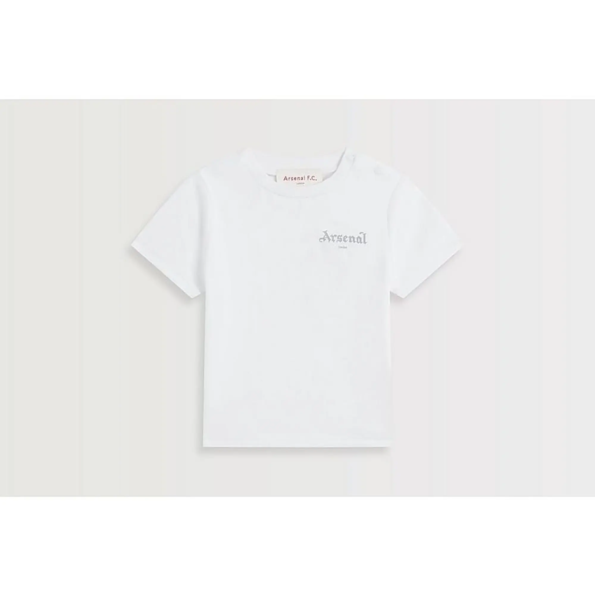 Arsenal Baby White Concordia T-Shirt, Multicolor