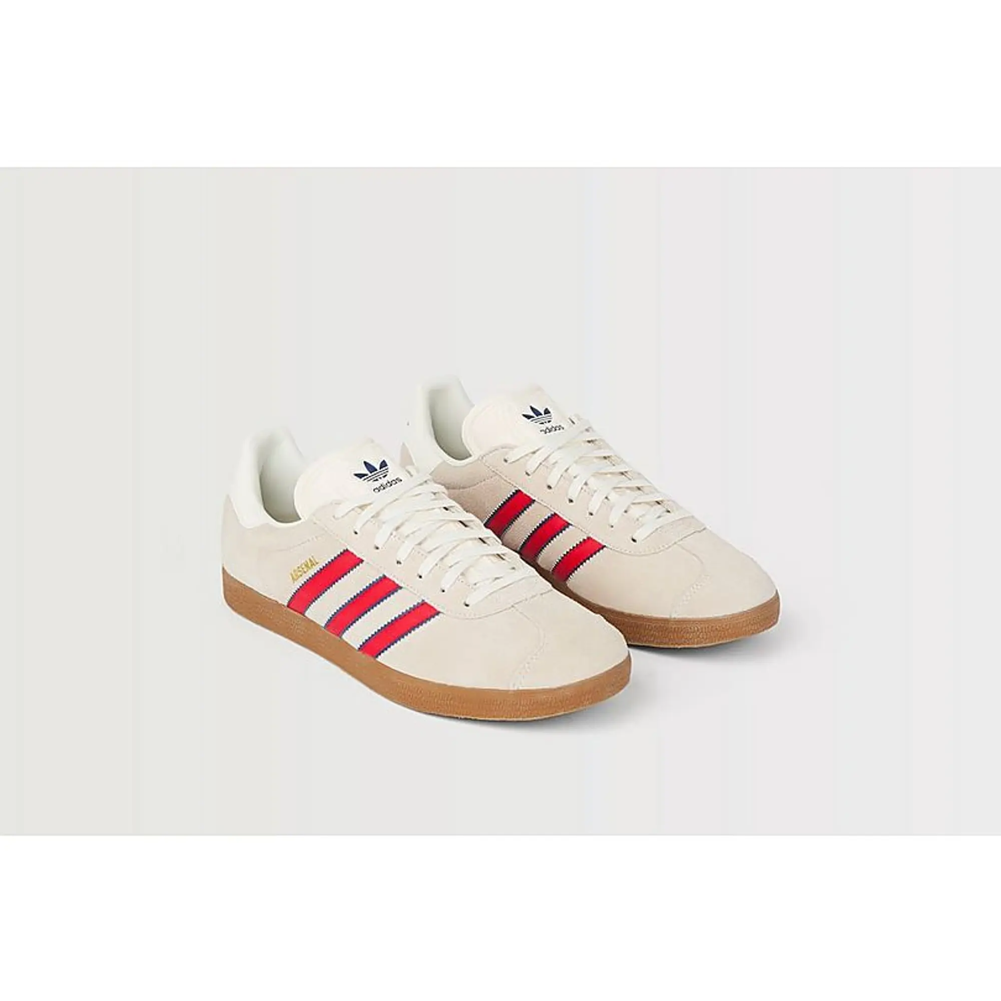 Arsenal adidas 24/25 Terrace Icons Gazelle Shoes, Multicolor