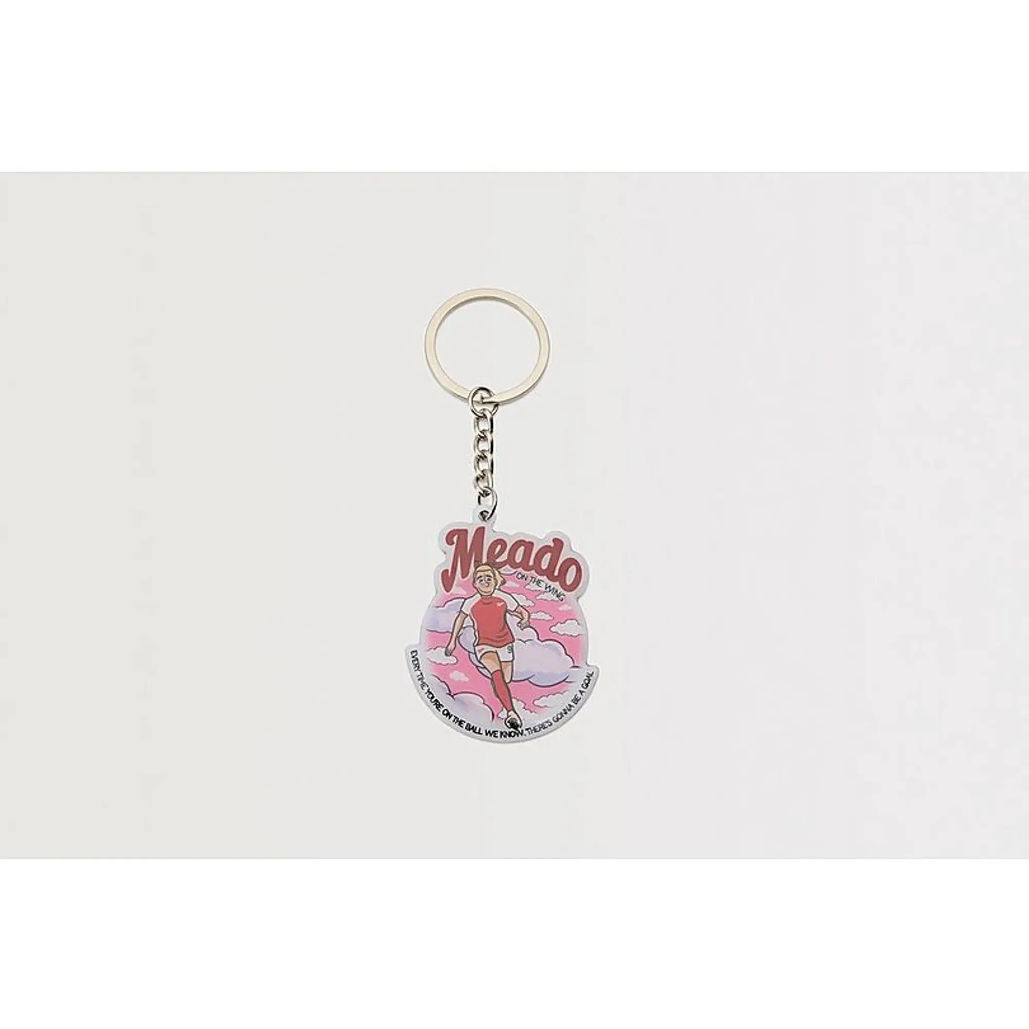 Arsenal Meado on The Wing Keyring, Multicolor