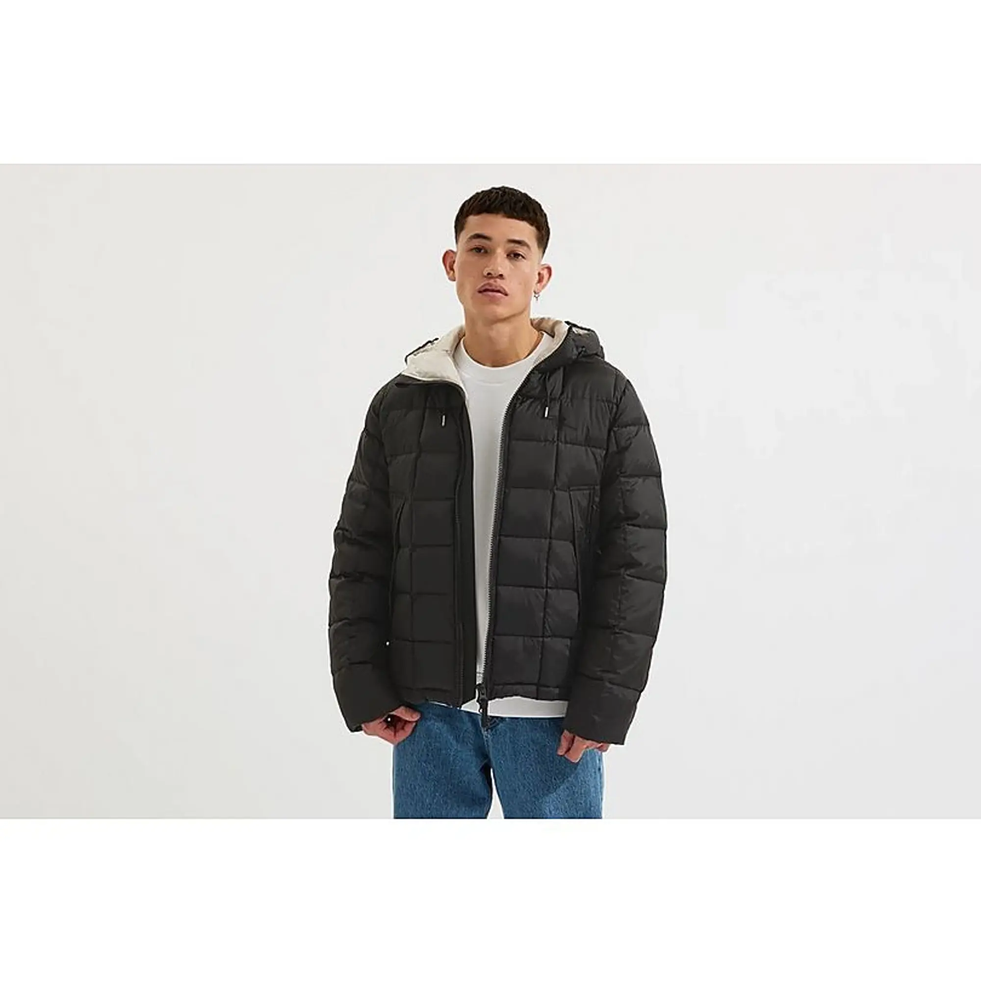 Arsenal Holloway Social Club Black Puffer Jacket, Multicolor