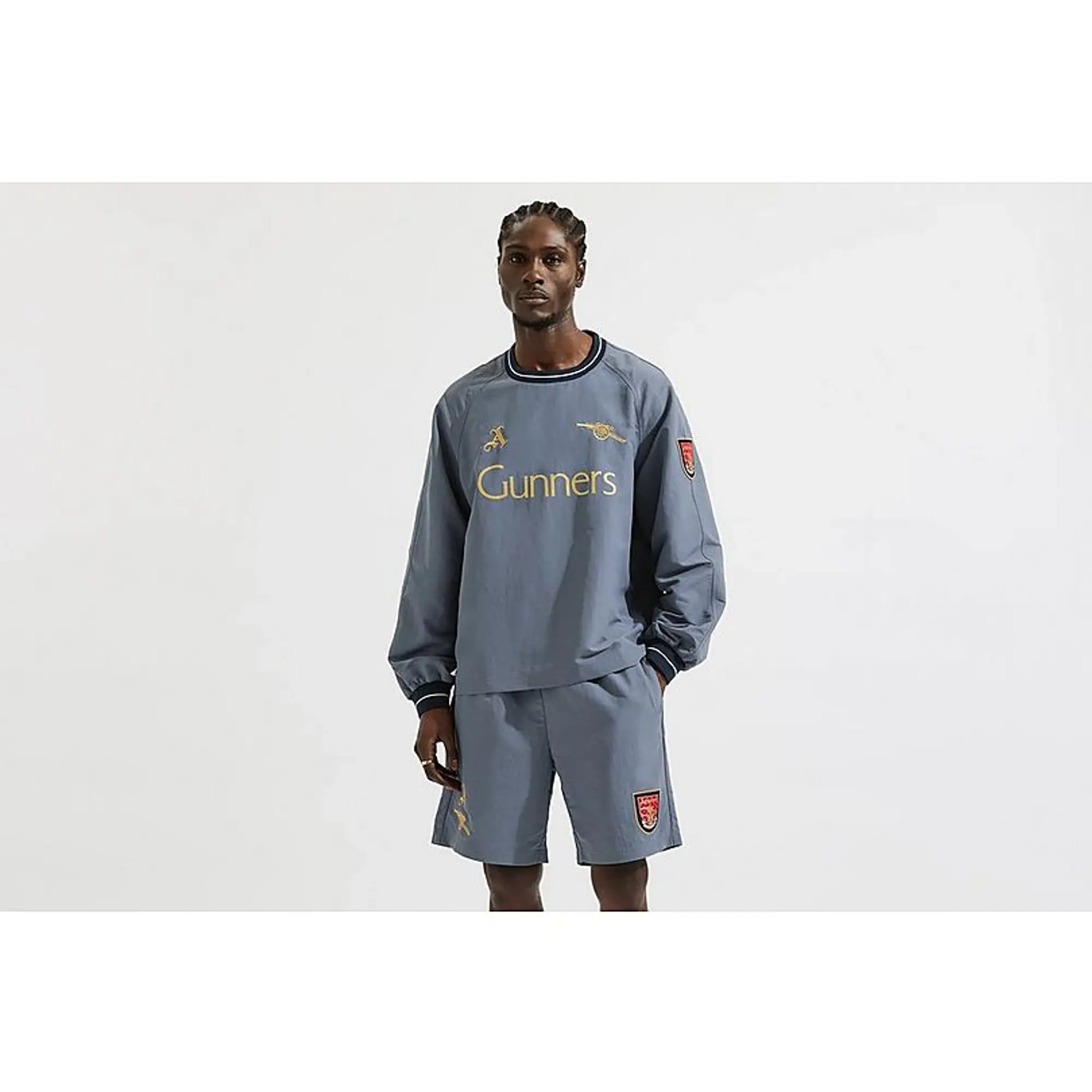 Arsenal Gunners Shell Top in Blue, Multicolor