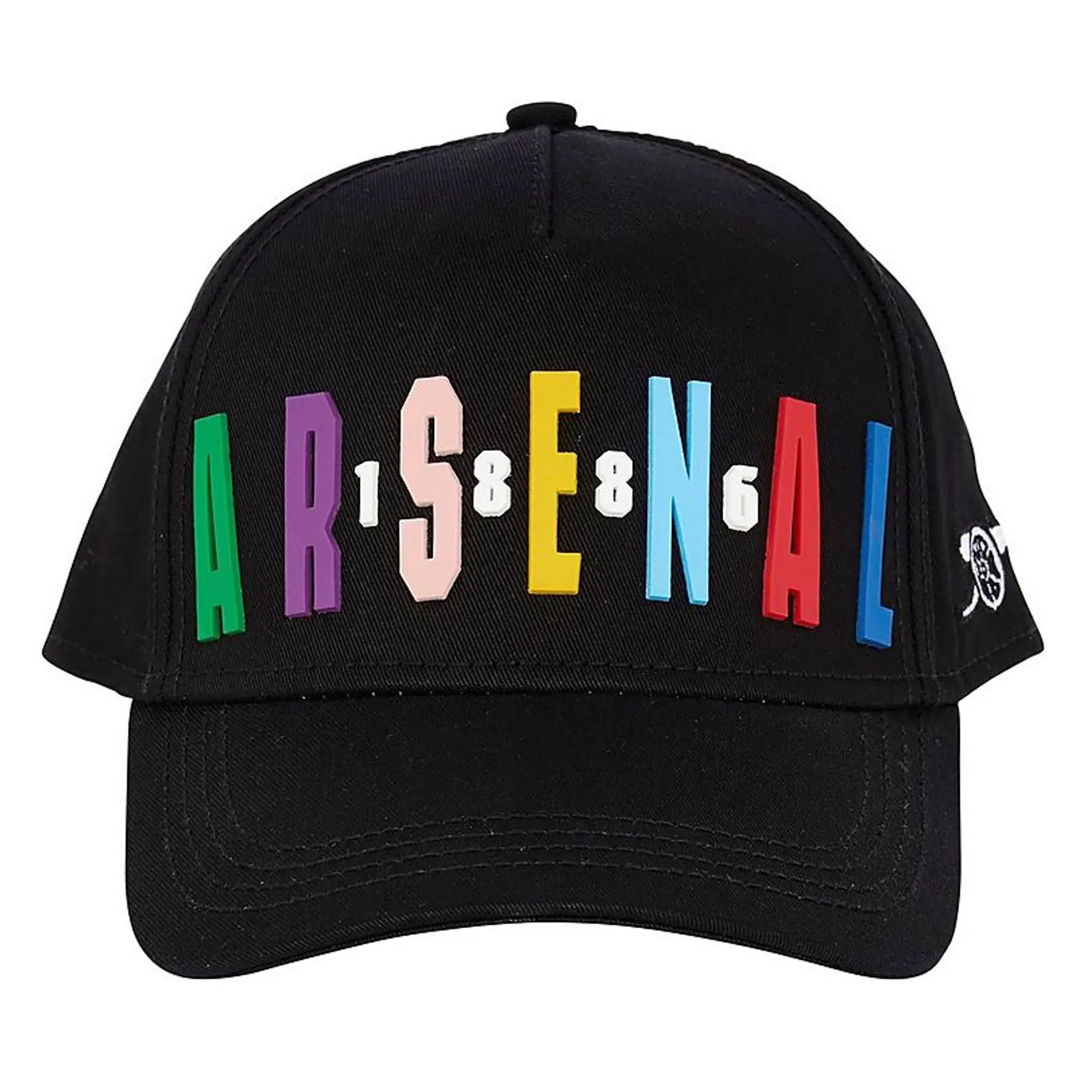 Arsenal Text Cap, Multicolor