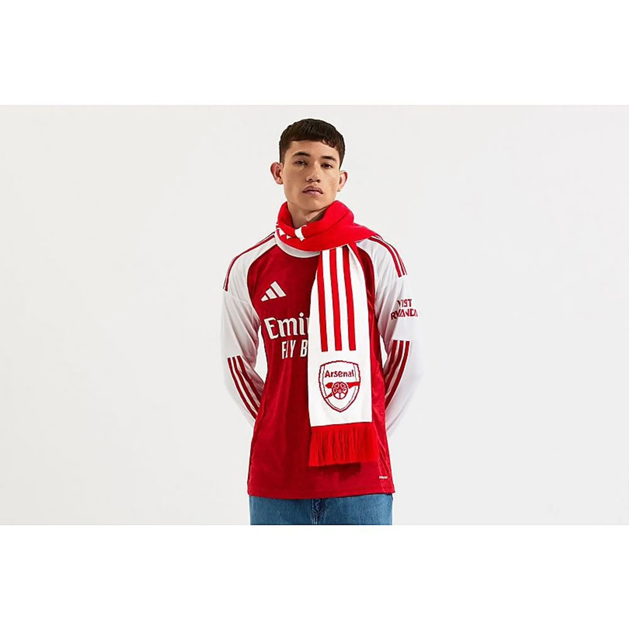 Arsenal adidas 25/26 Home Scarf, Multicolor