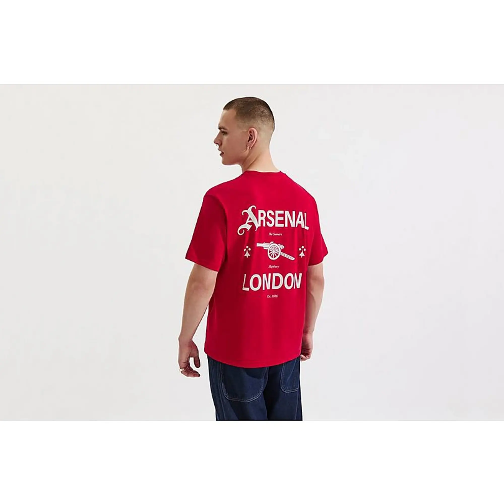 Arsenal 1886 Red Graphic T-Shirt, Multicolor