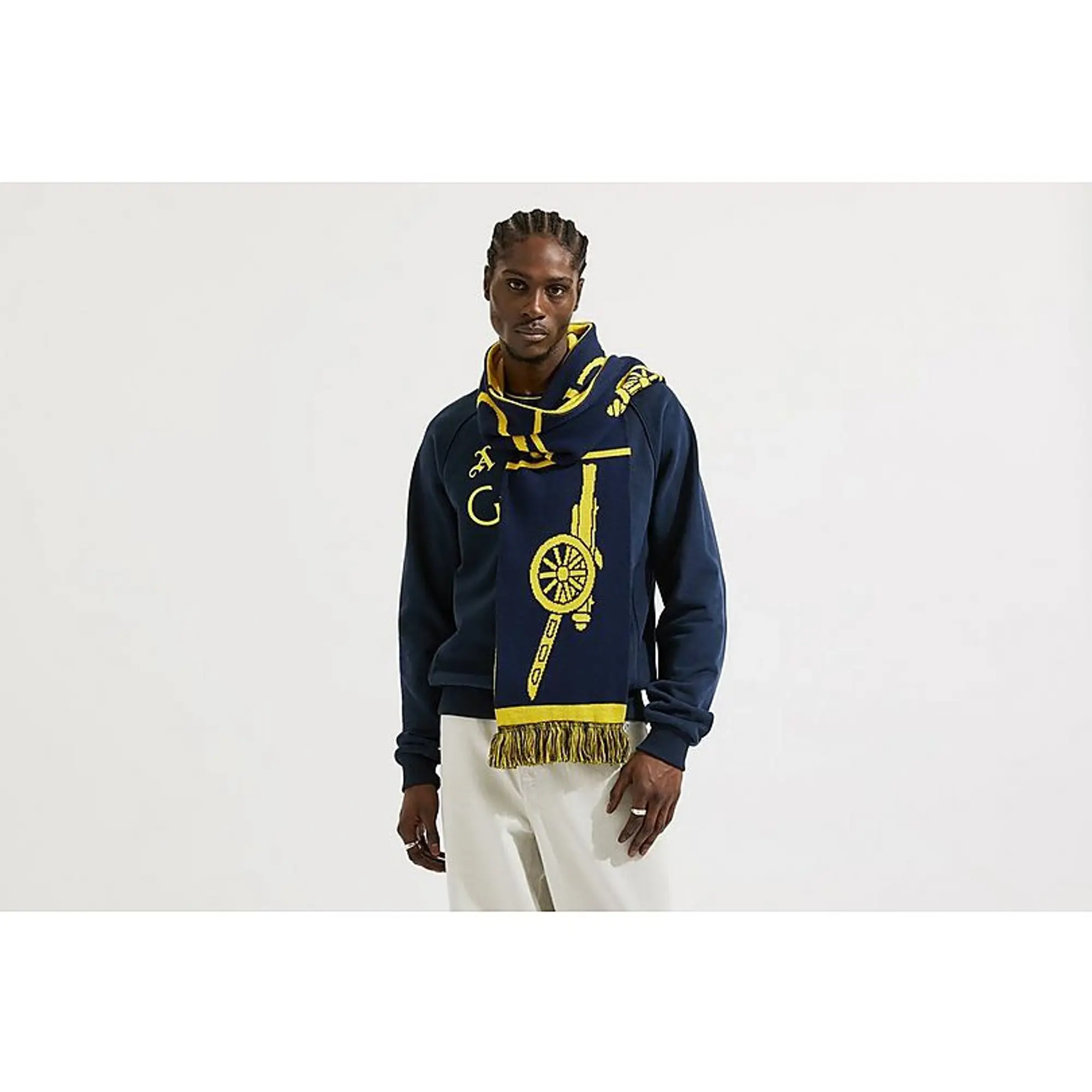 Arsenal Gunners Navy Scarf, Multicolor