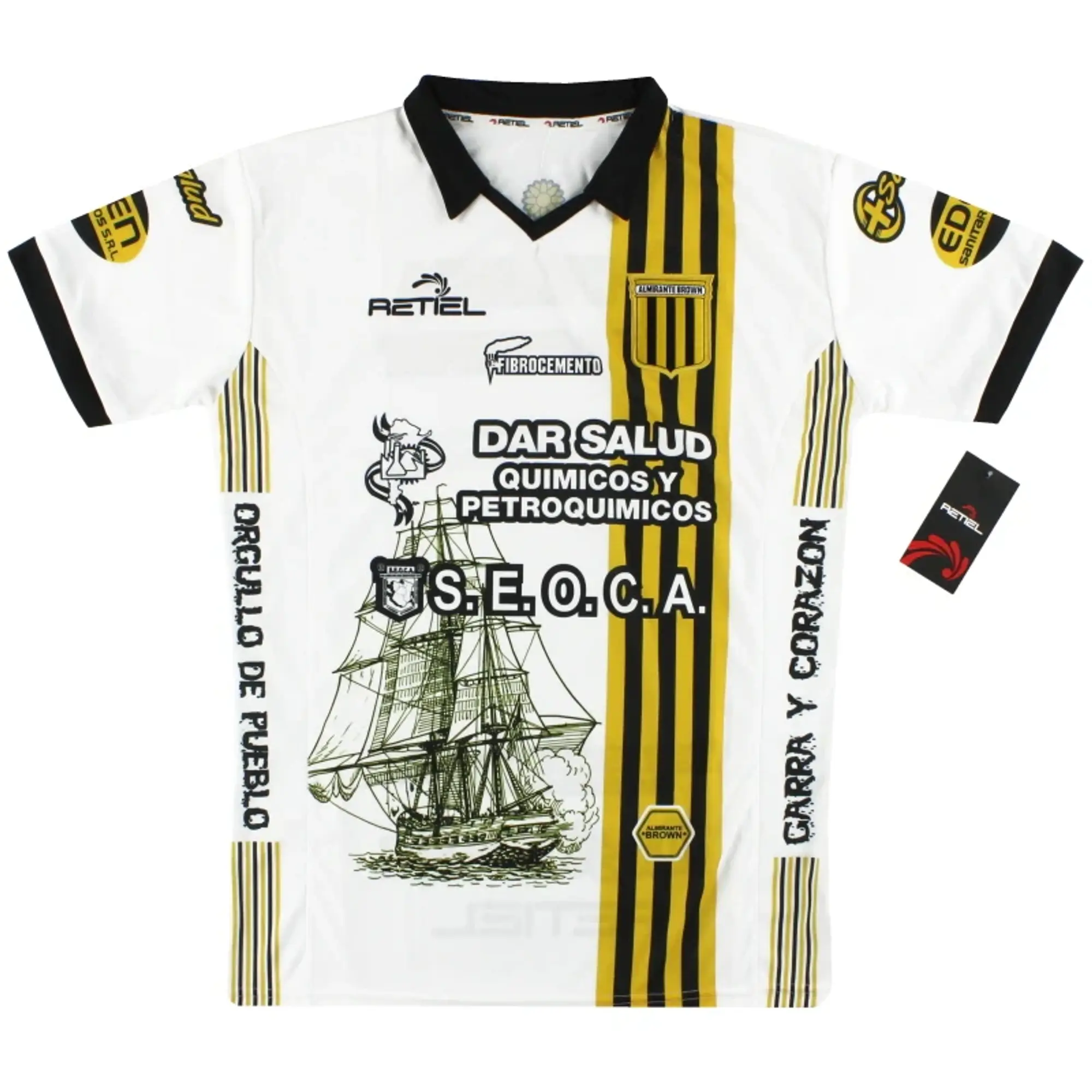 2018-19 Club Almirante Brown Away Shirt *BNIB* - Central and South American Clubs / BNIB / Large