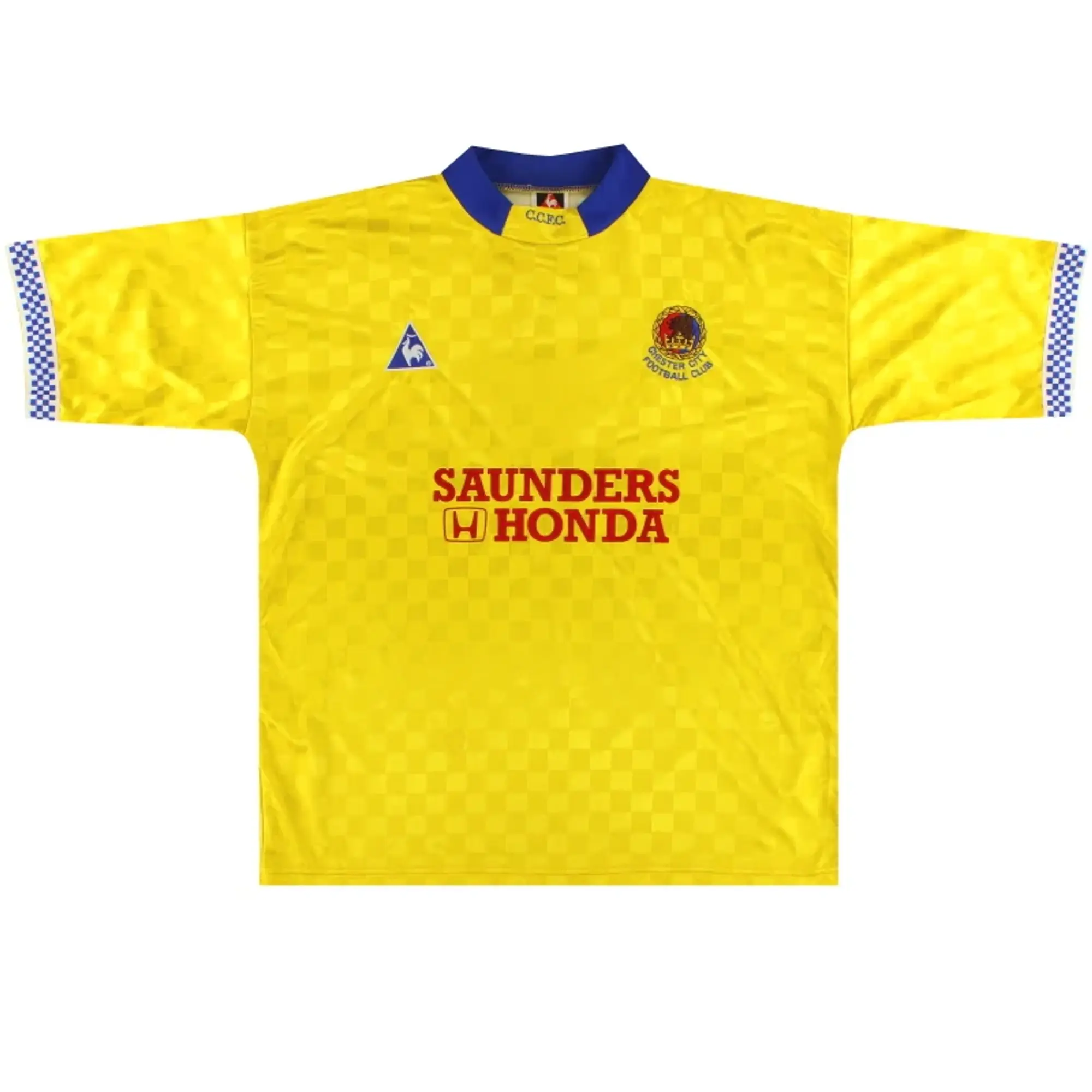 1996-97 Chester City Le Coq Sportif Away Shirt XL - Chester FC / Very Good / XL