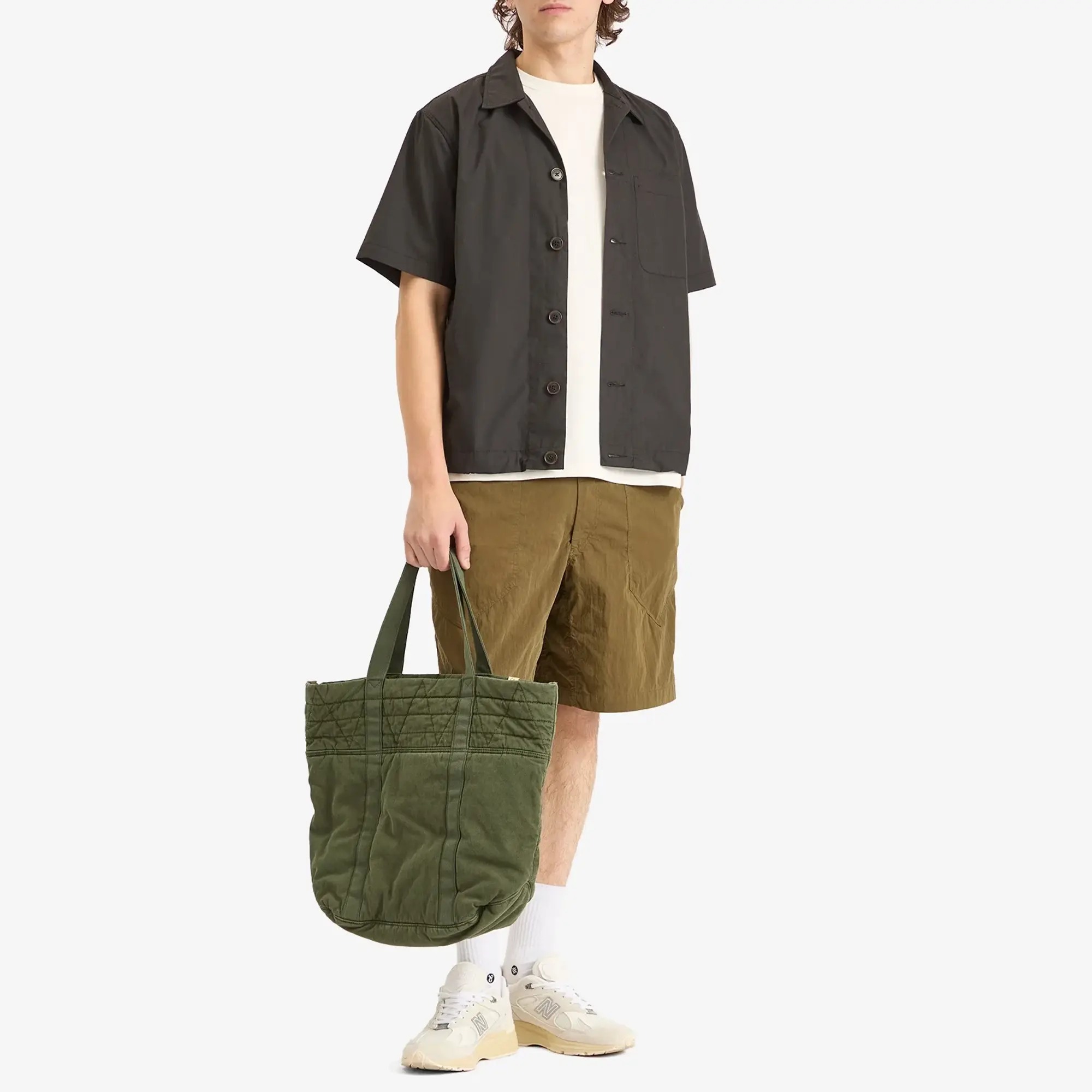 FrizmWORKS Men's Cotton Nylon Fatigue Shorts Olive