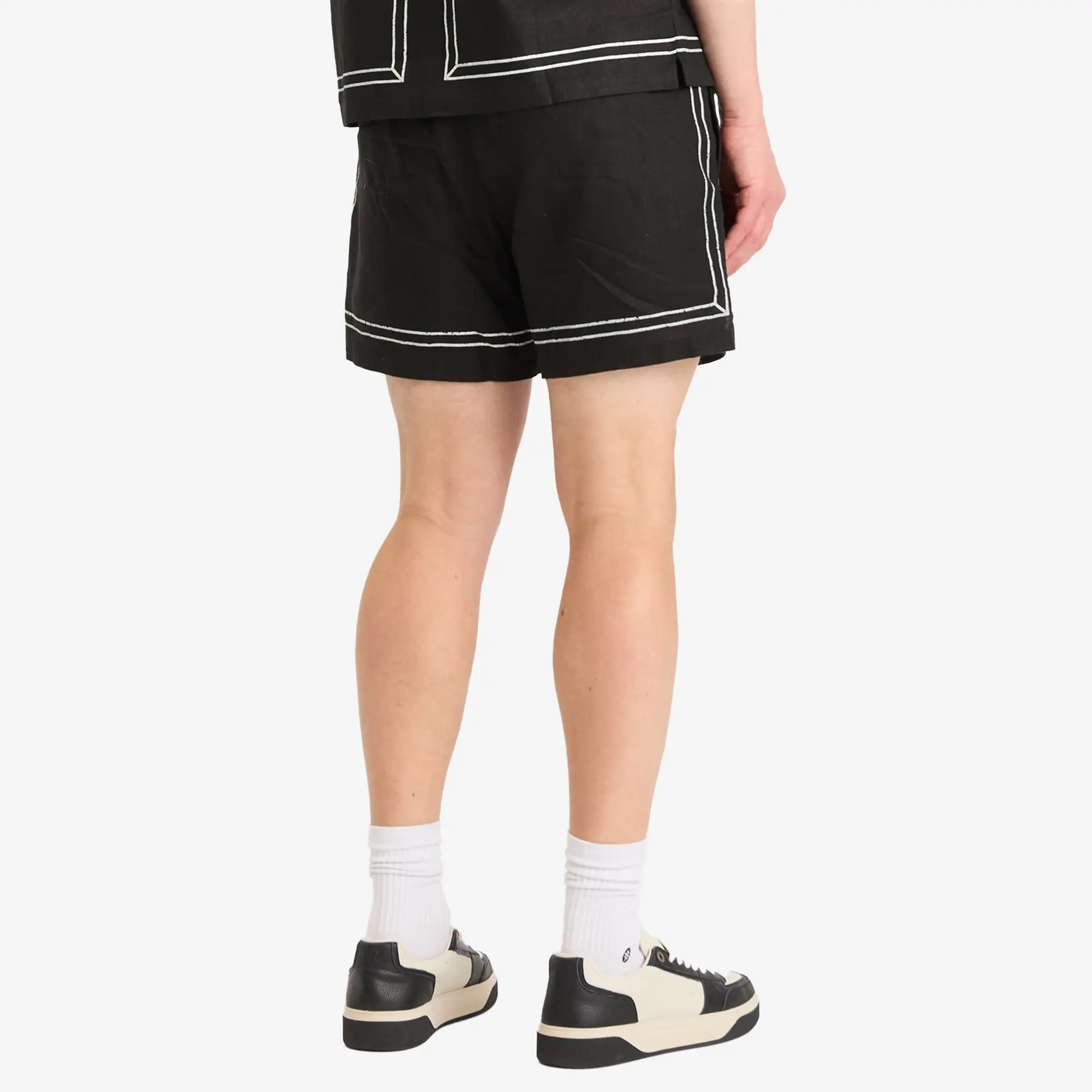 Represent Men's Border Vacation Short Jet Black