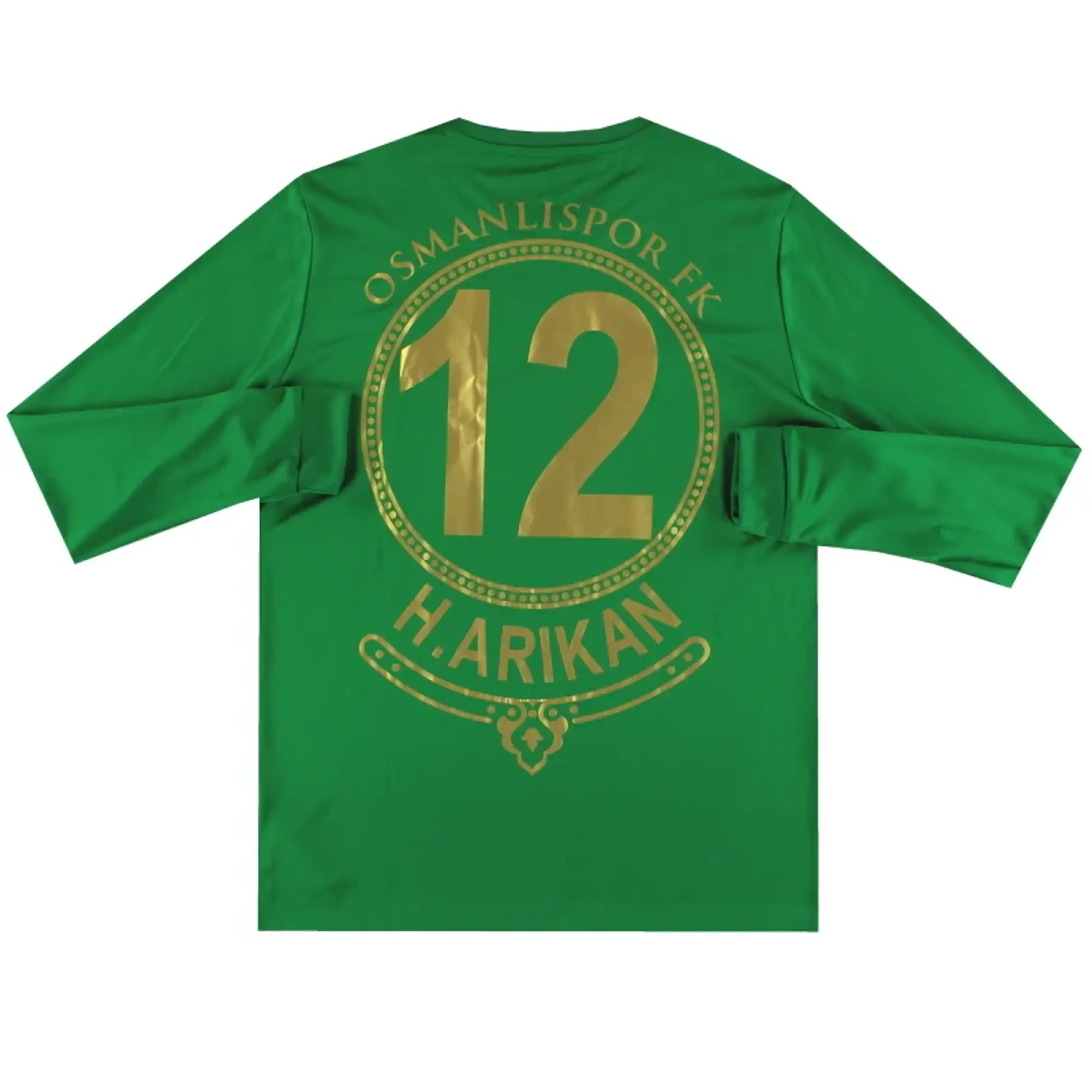 2017-18 Osmanlispor Nike Match Issue GK Shirt H. Arikan #12 *As New* XL - Other Turkish Clubs / As New / XL