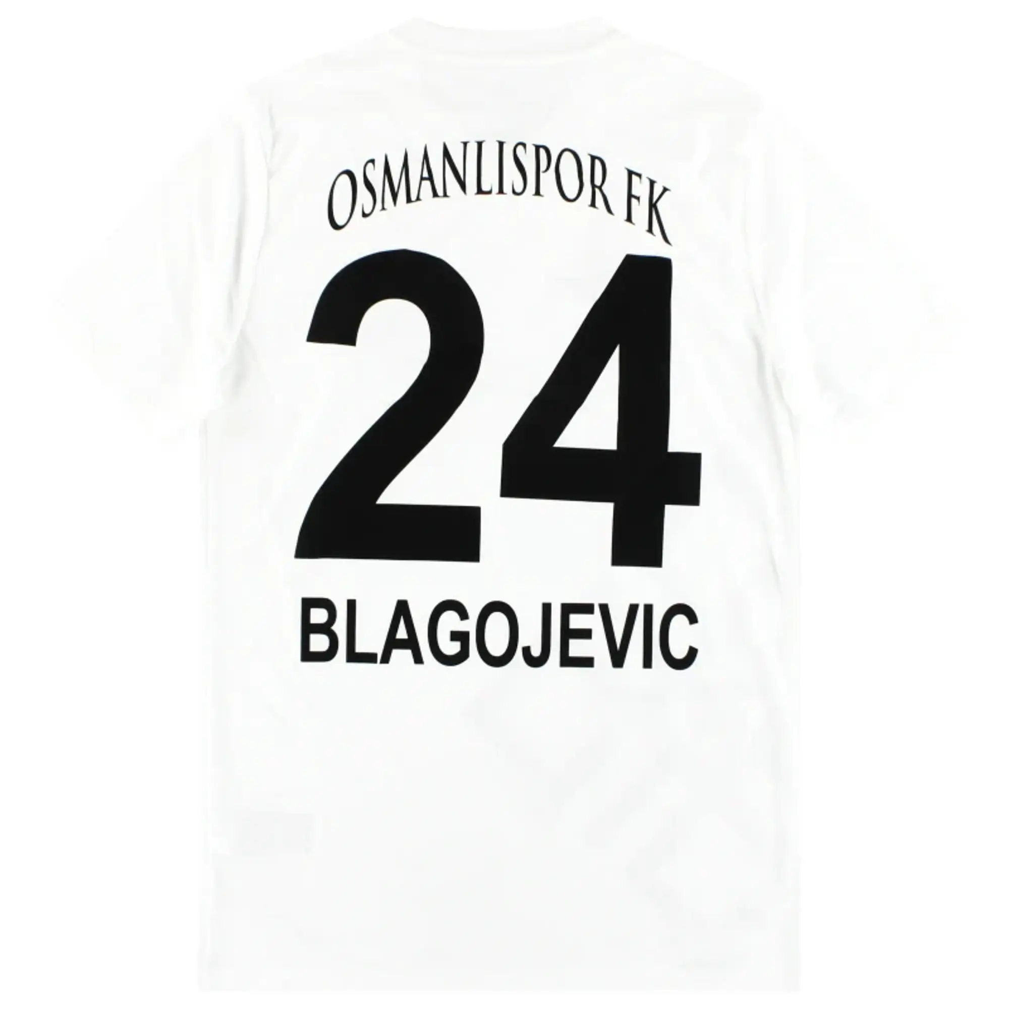 2019-20 Osmanlispor Nike Third Shirt Blagojevic #24 *As New* M - Other Turkish Clubs / As New / Medium