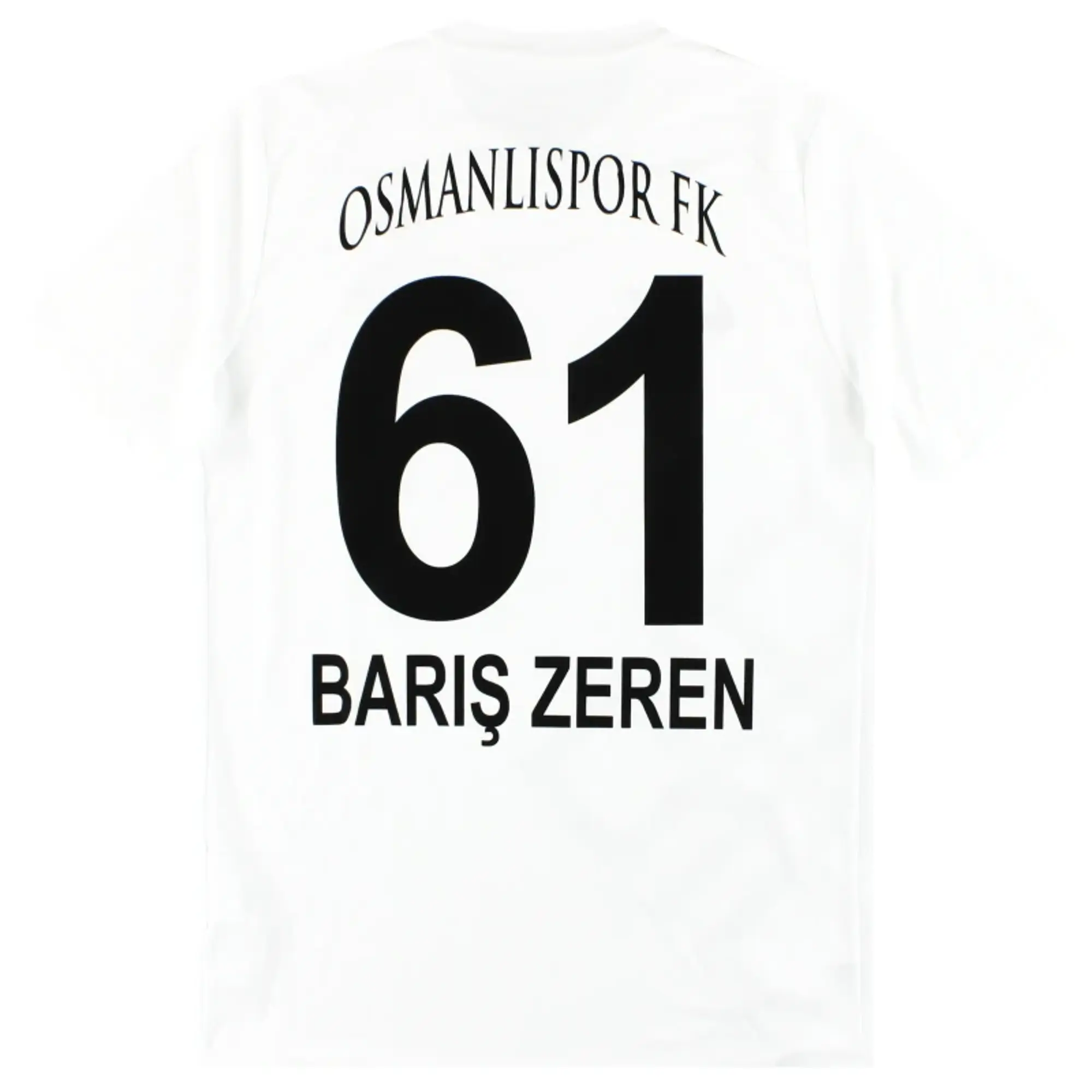 2019-20 Osmanlispor Nike Third Shirt Baris Zeren #61 *As New* M - Other Turkish Clubs / As New / Medium