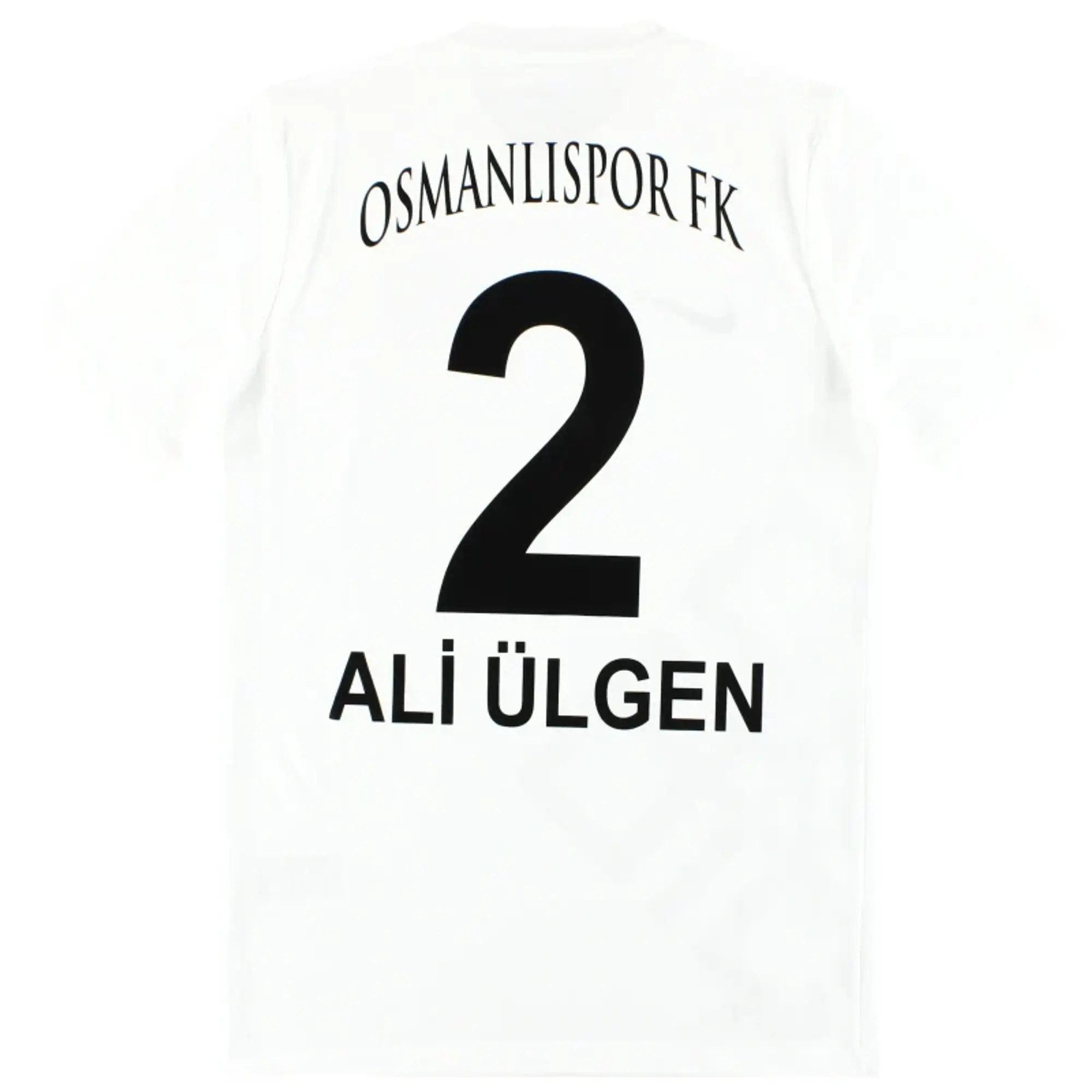 2019-20 Osmanlispor Nike Third Shirt Ali Ulgen #2 *As New* M - Other Turkish Clubs / As New / Medium