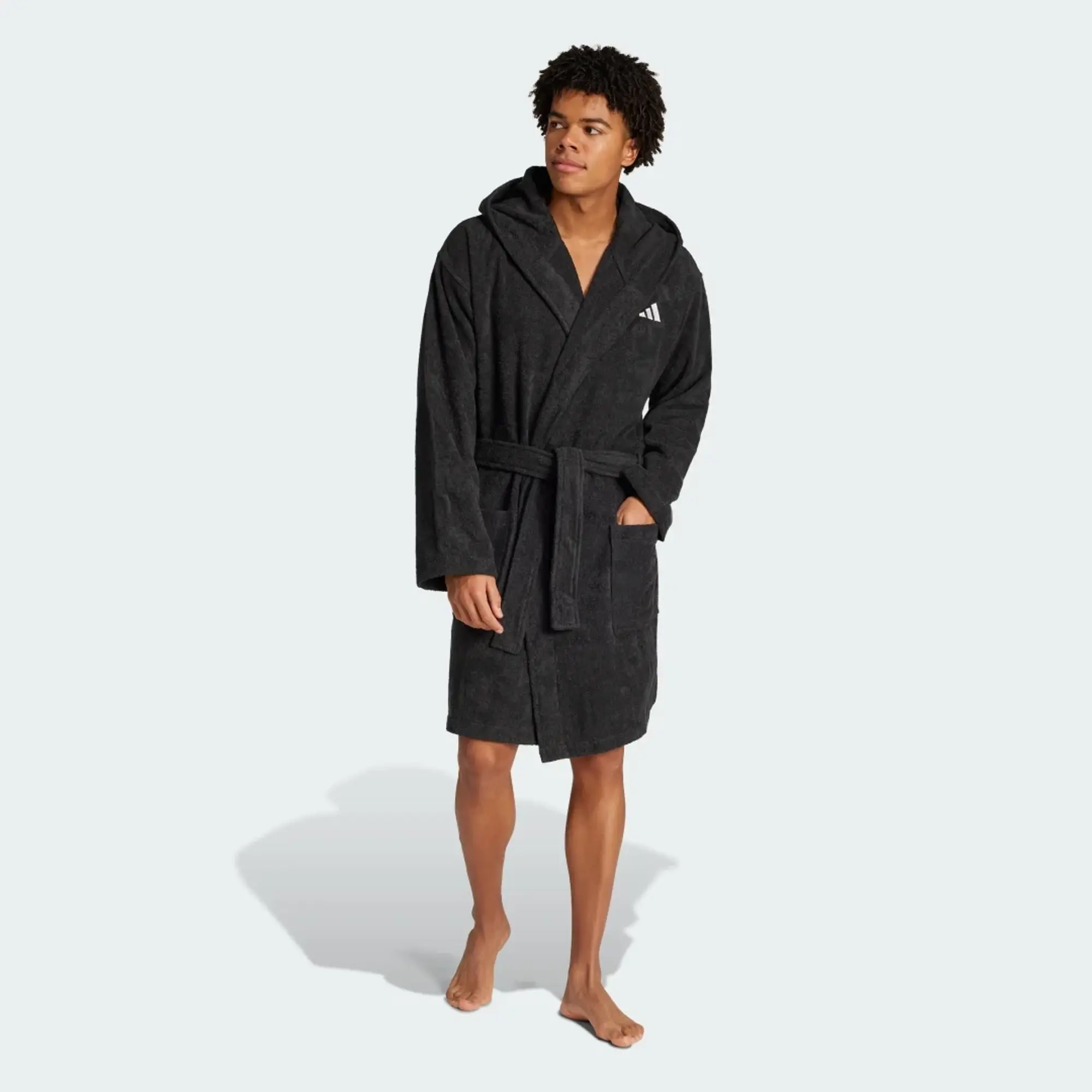 adidas Hooded Dressing Gown