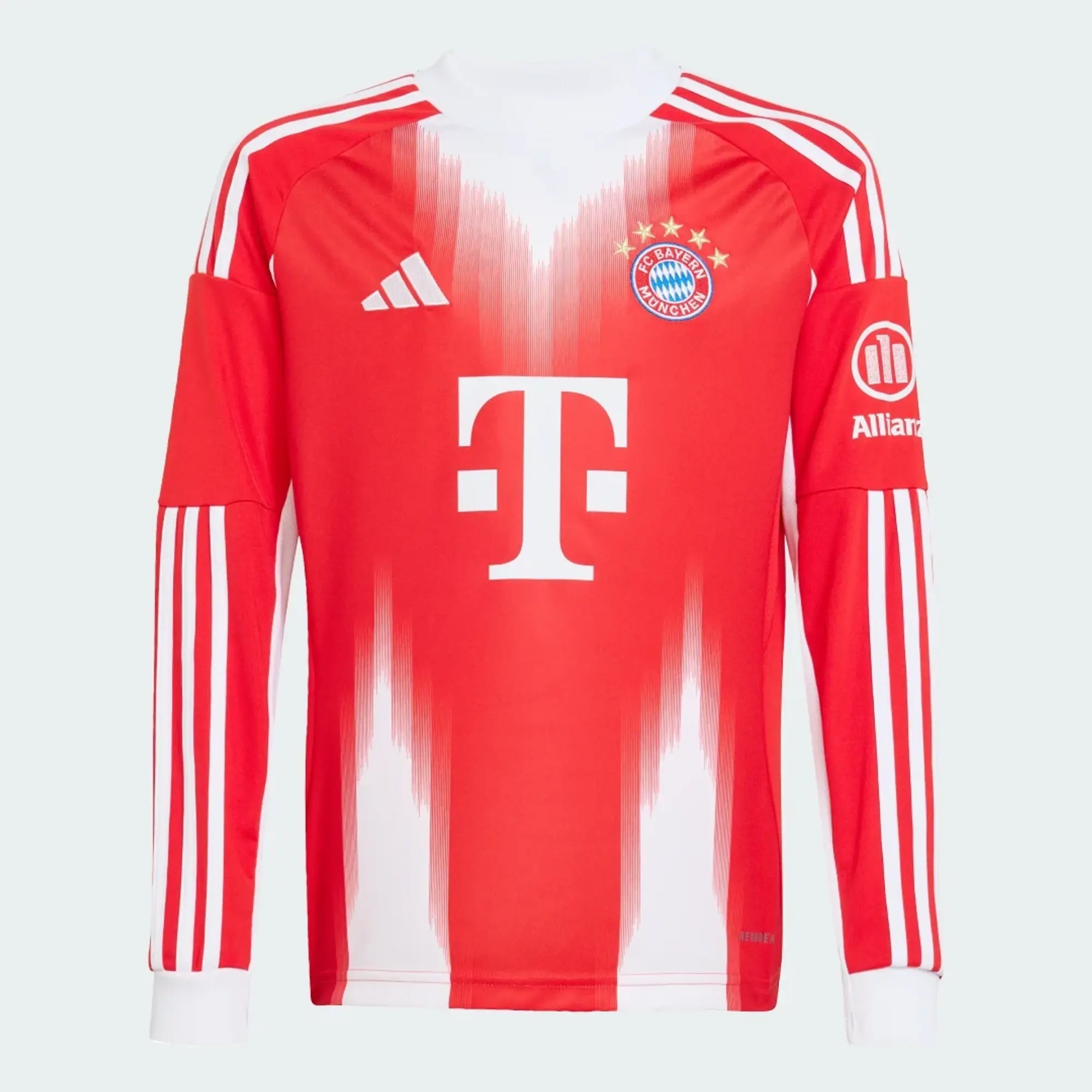 adidas FC Bayern 25/26 Long Sleeve Home Jersey Kids