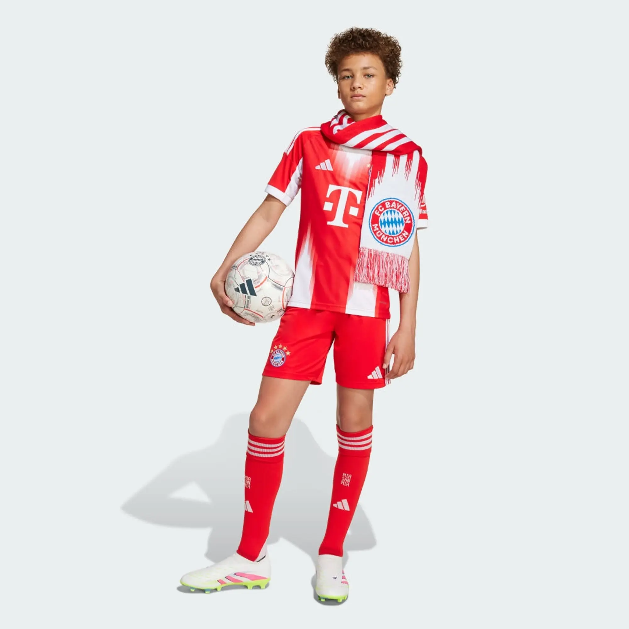 adidas FC Bayern 25/26 Home Shorts Kids