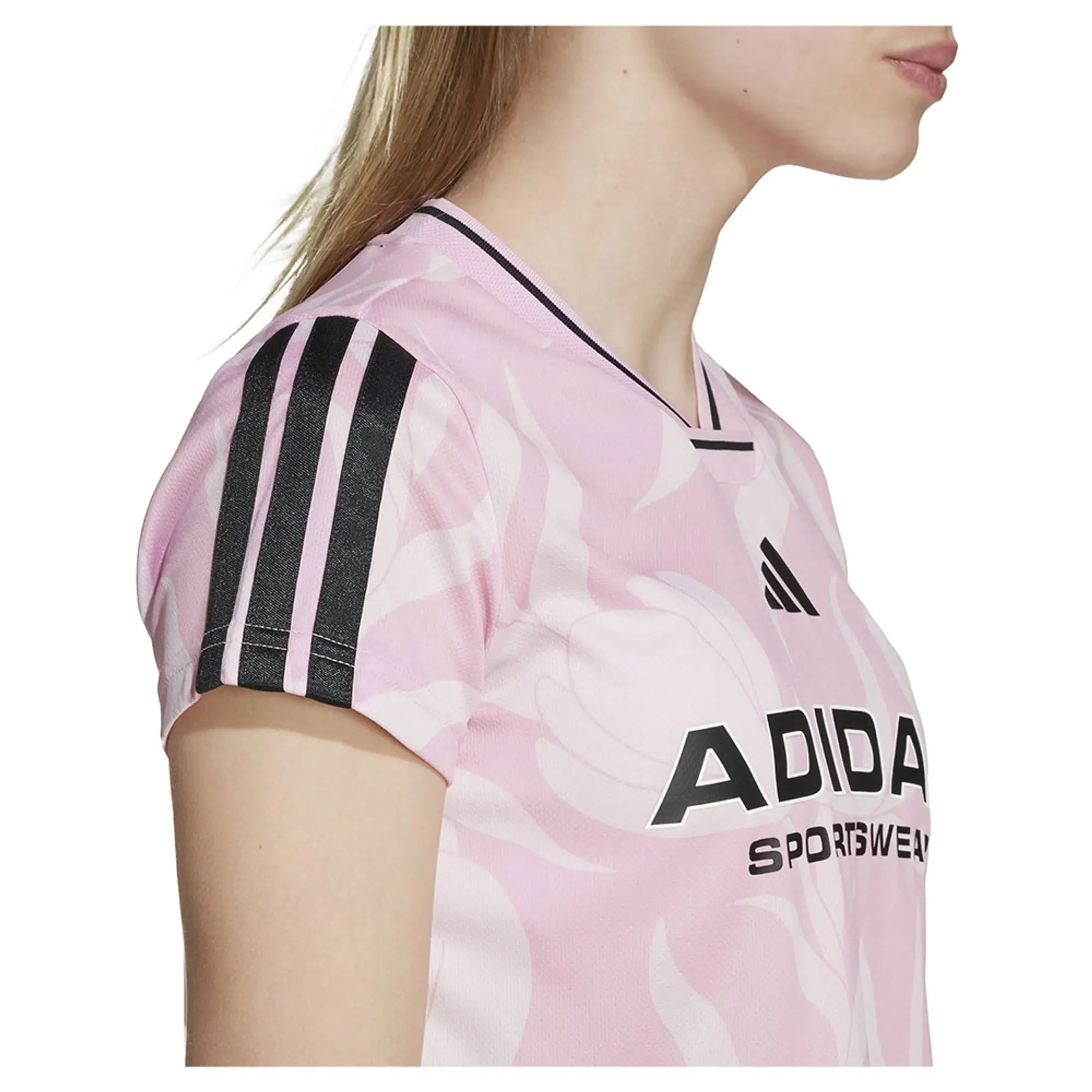 Adidas House Of Tiro Colors Of Football Crop Short Sleeve T-shirt