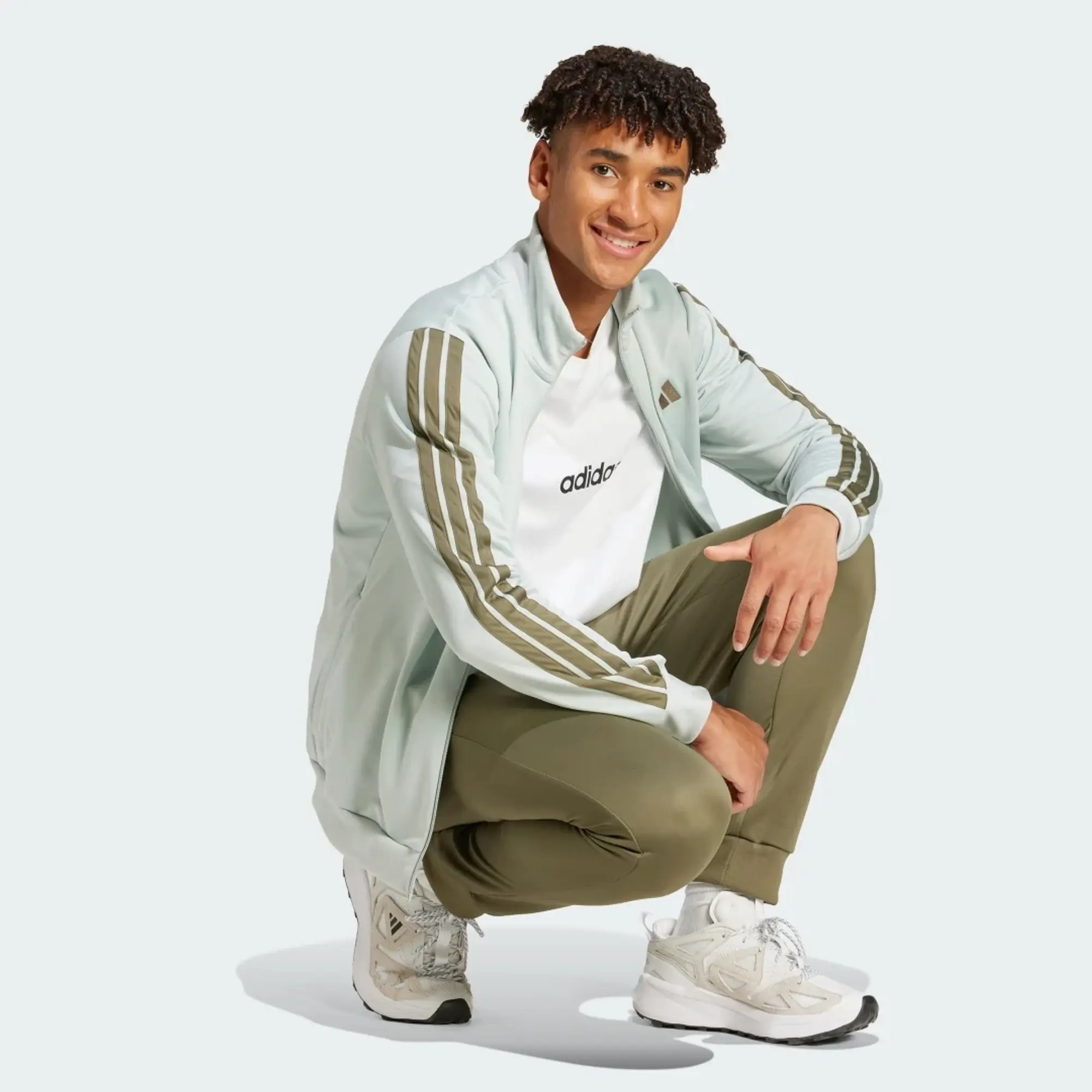 adidas Sportswear Basic 3-Stripes French Terry Track Suit
