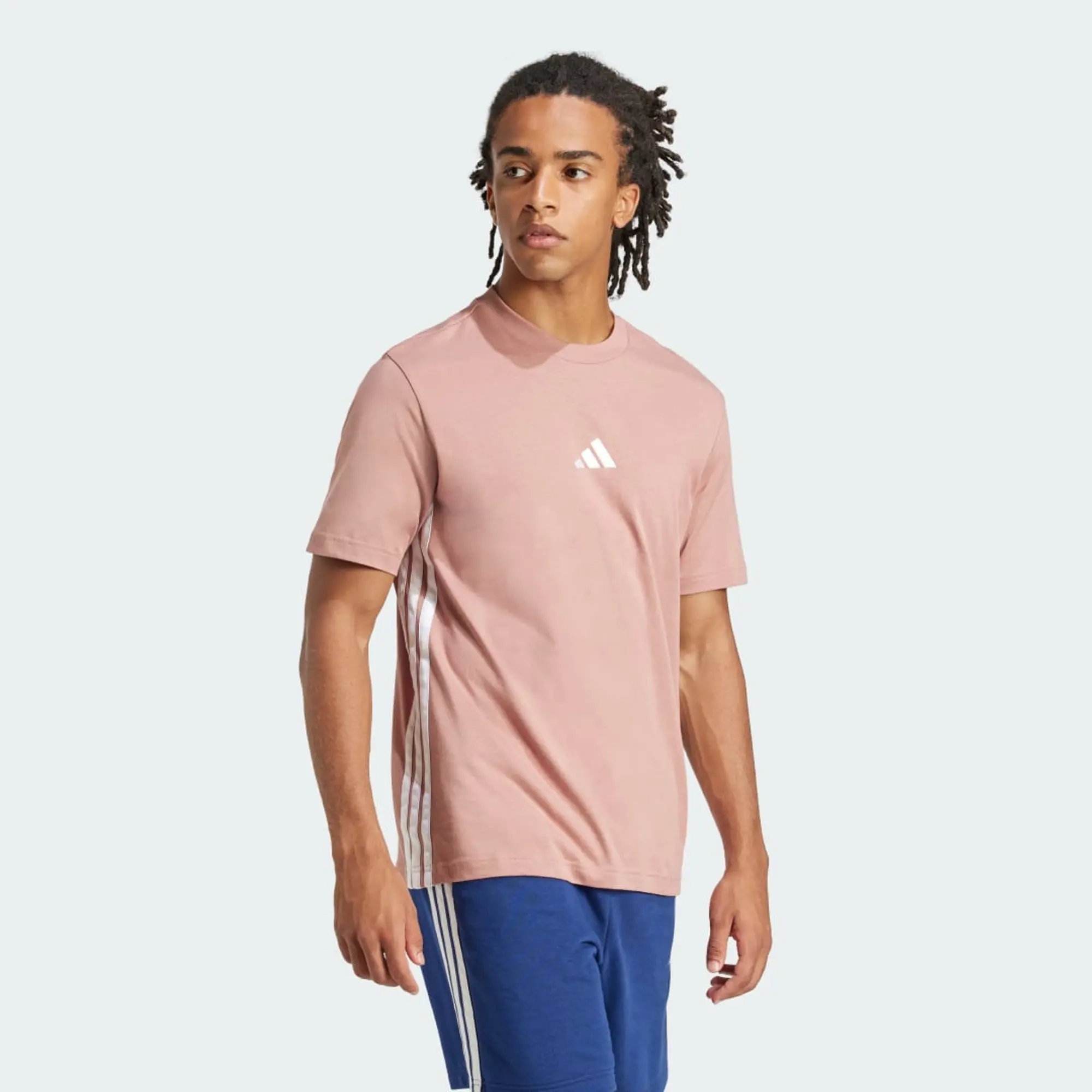 adidas Essentials 3-Stripes Single Jersey T-Shirt