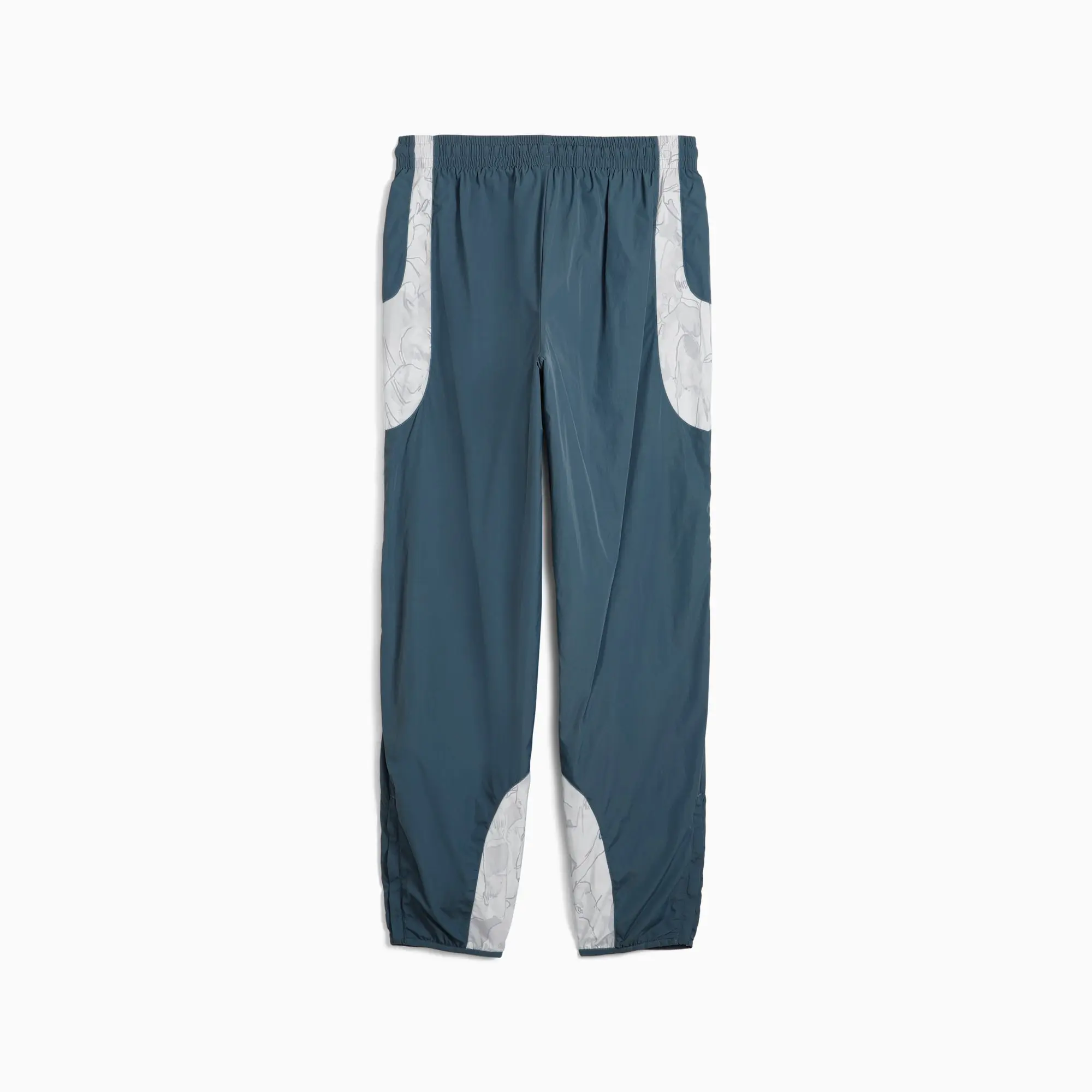 PUMA Kid Super x Manchester City Travel Pants Men, Grey Skies/Frosted Dew, size 3XL