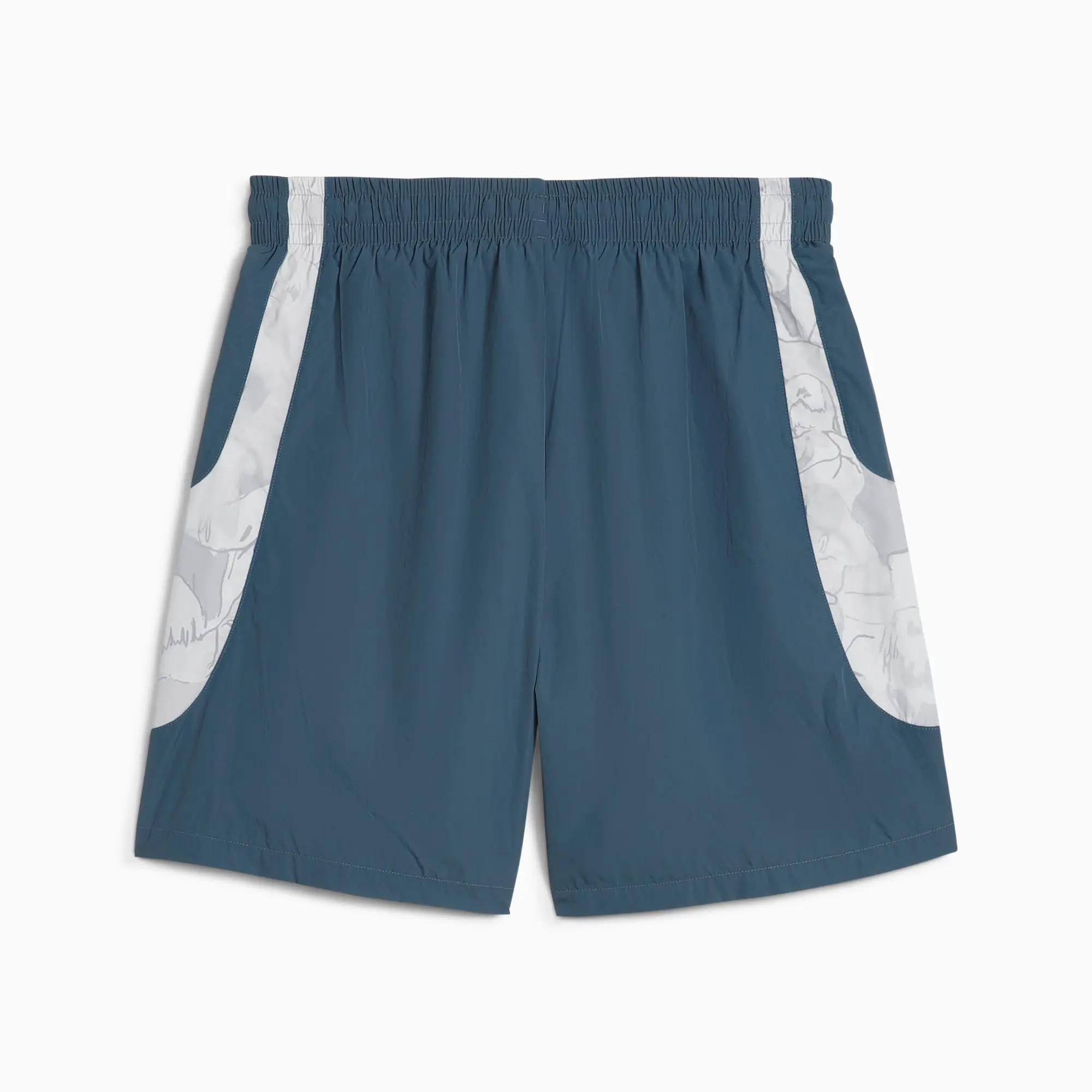 PUMA Kid Super x Manchester City Travel Shorts Men, Grey Skies/Frosted Dew, size Large