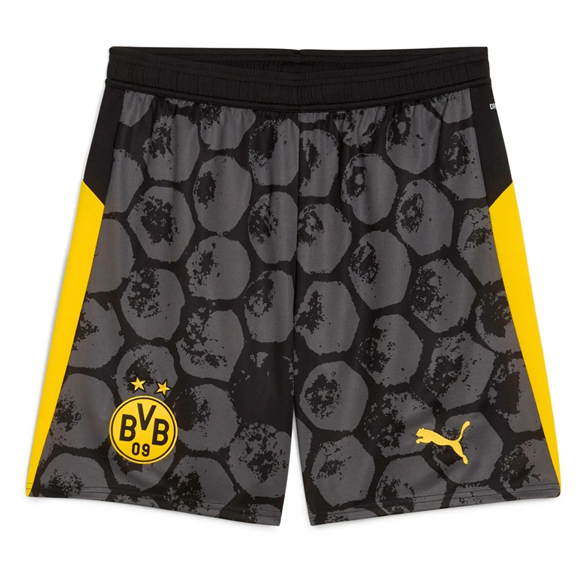 PUMA Kid Super x Borussia Dortmund Shorts Men, Black/Faster Yellow, size 3XL