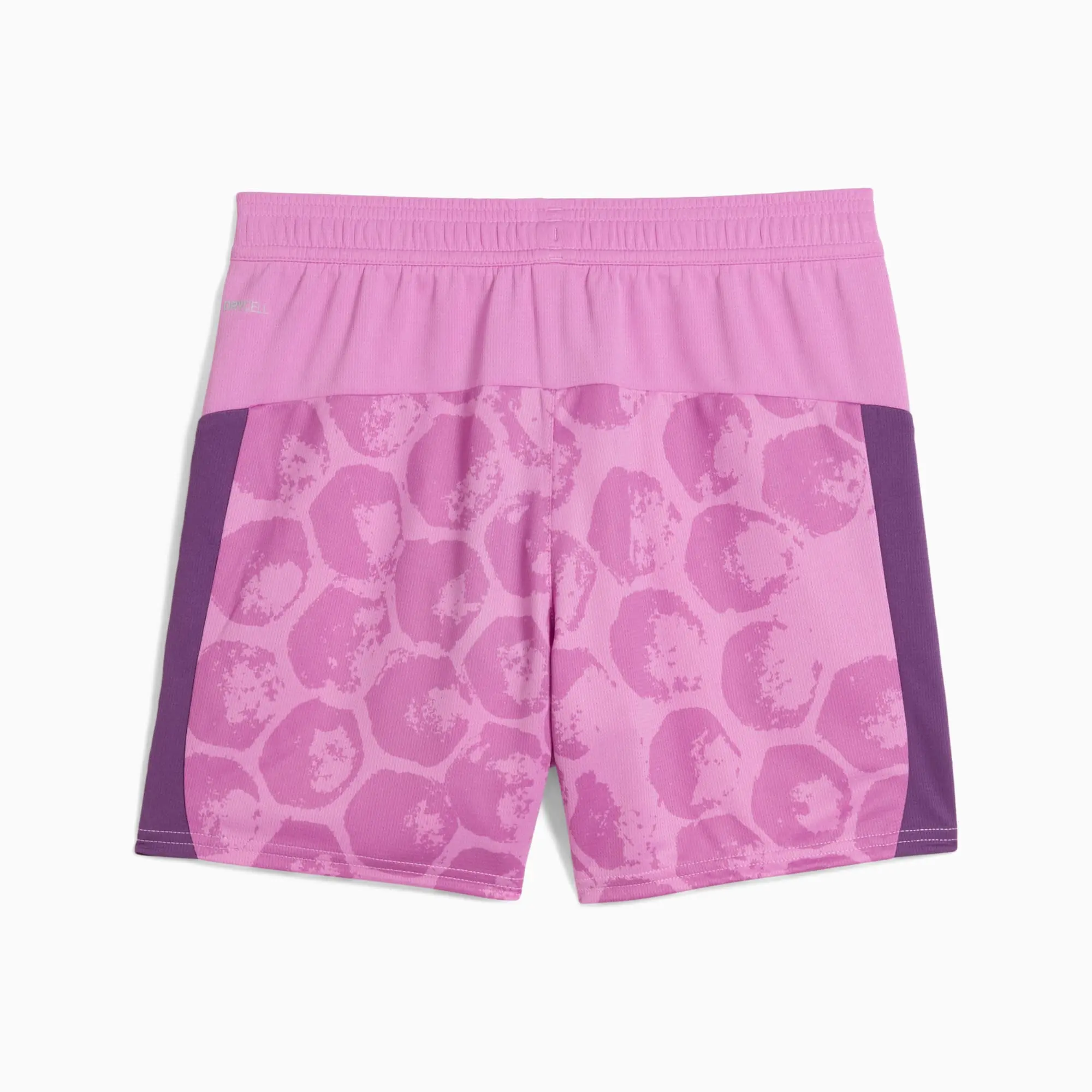 PUMA Kid Super x Borussia Dortmund Shorts Youth, Mauve Pop/Faster Yellow, size 11-12 Youth