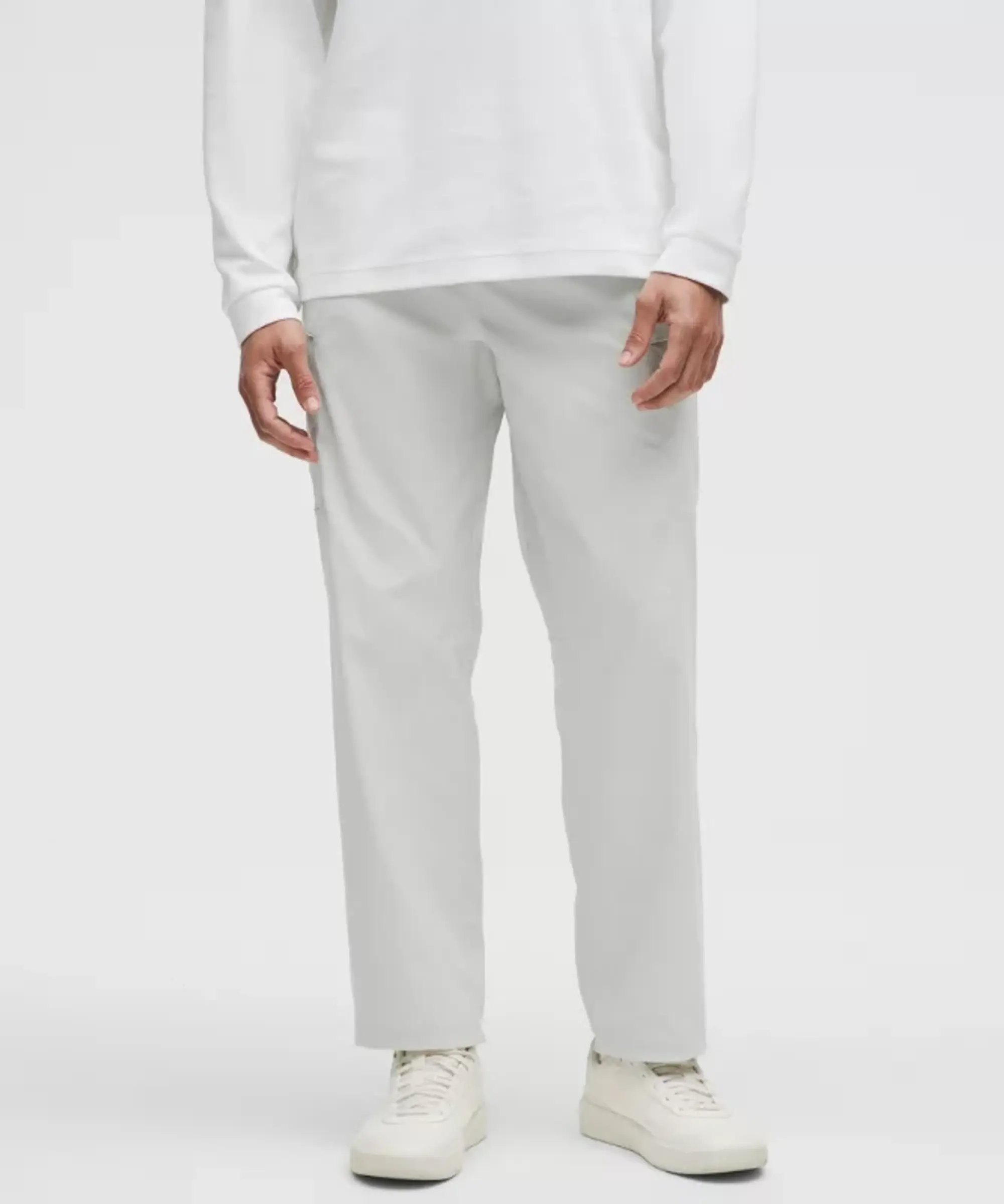 lululemon – Men's Relaxed-Fit Cargo Trousers Regular – Color White – Size 30