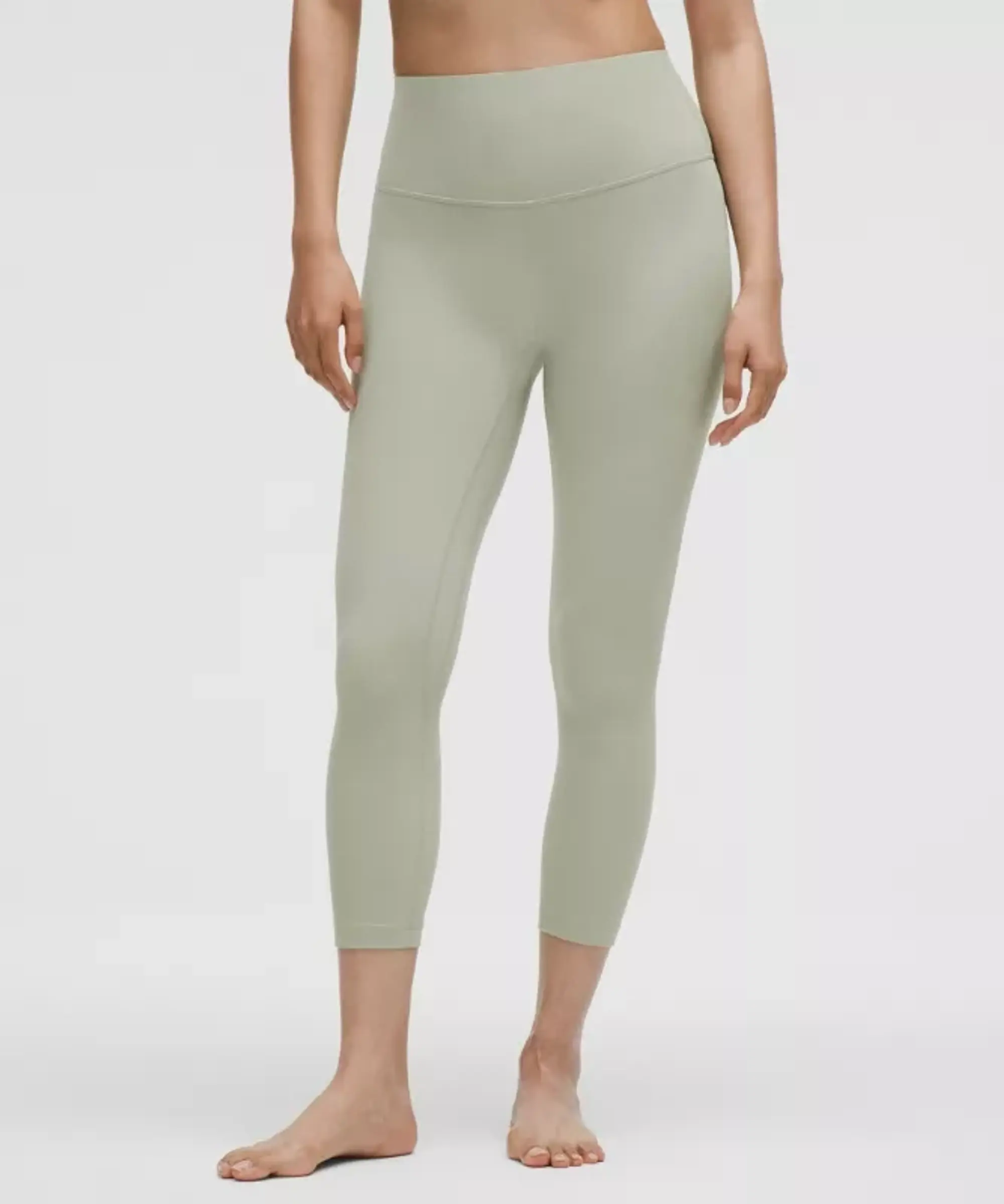 lululemon – Women's Align High-Rise Crop Leggings – 23" – Color Green/Pastel – Size 0