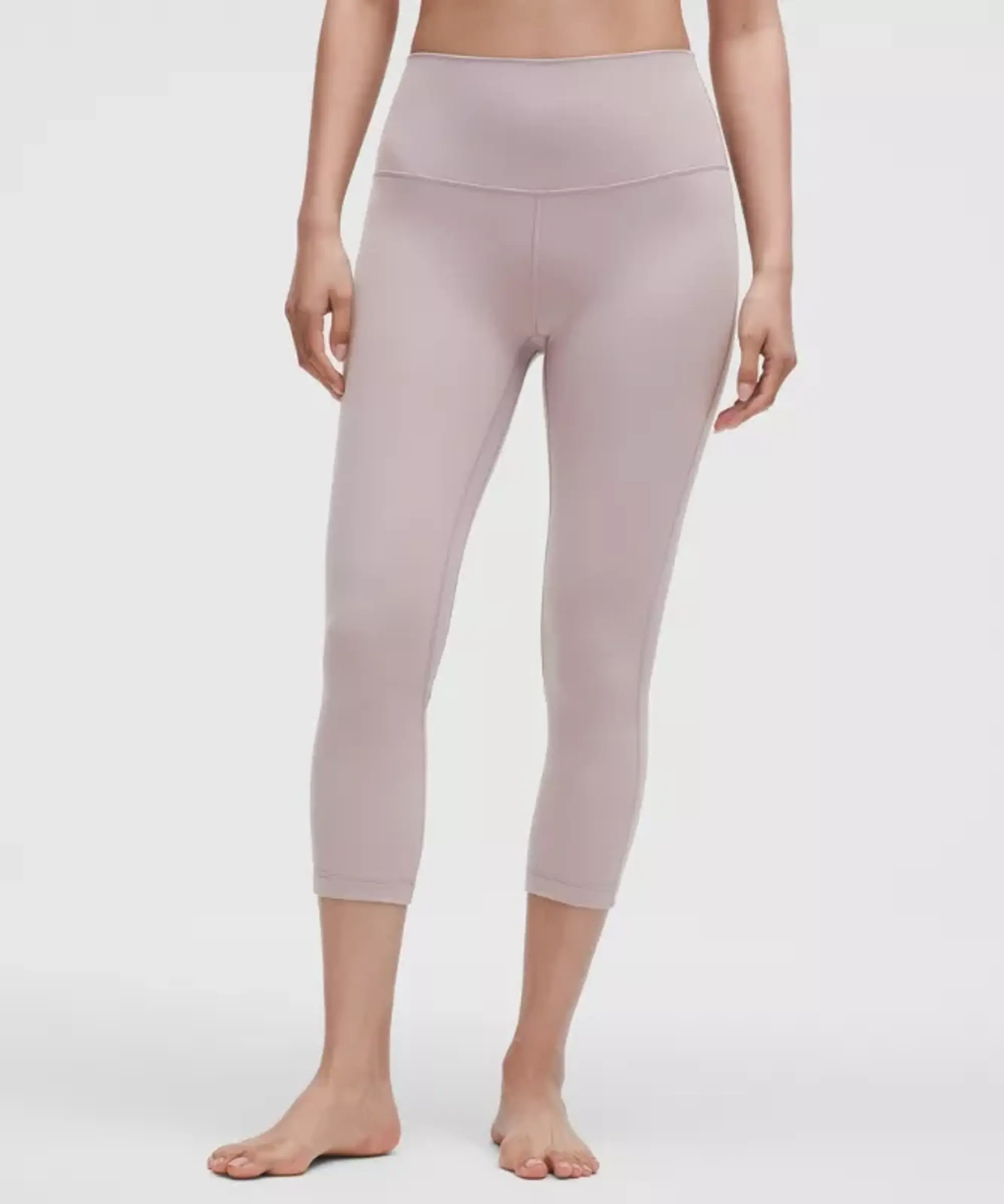 lululemon – Women's Align High-Rise Crop Leggings – 21" – Color Grey – Size 0
