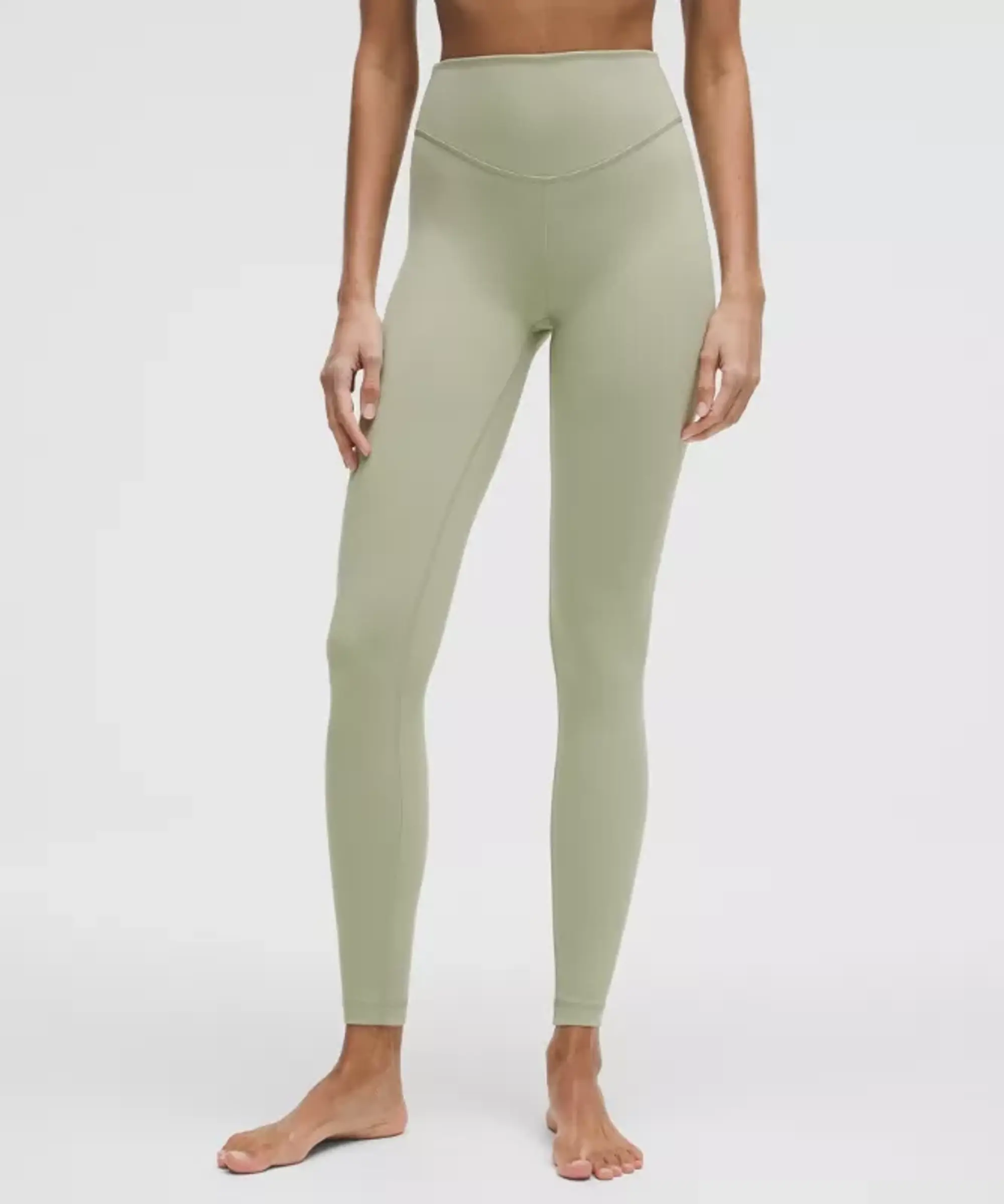 lululemon – Women's Wunder Under High-Rise Tight Leggings – 28" – Color Green/Pastel – Size 0