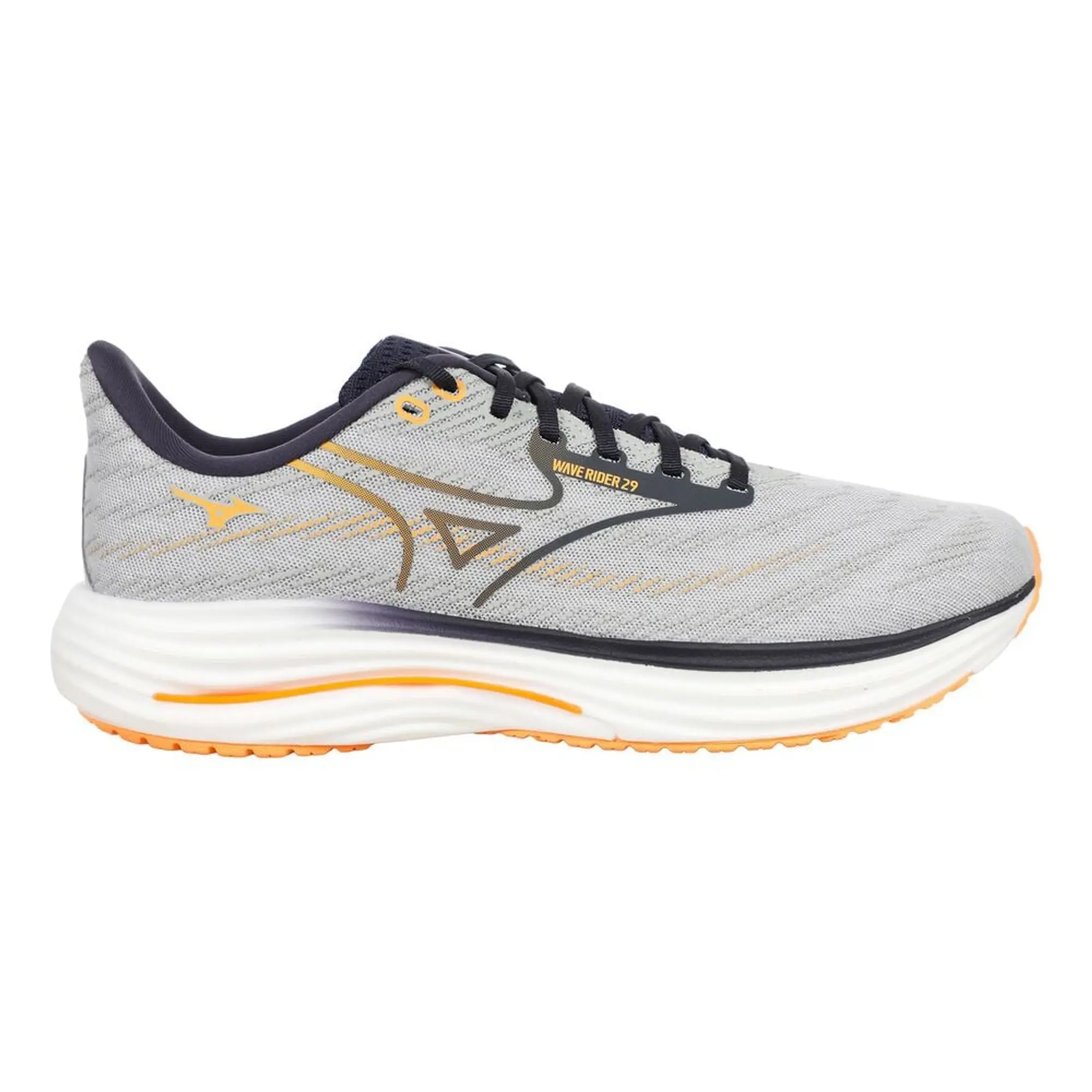 Mizuno Wave Rider 29 Neutral Running Shoe Men - Dark Grey
