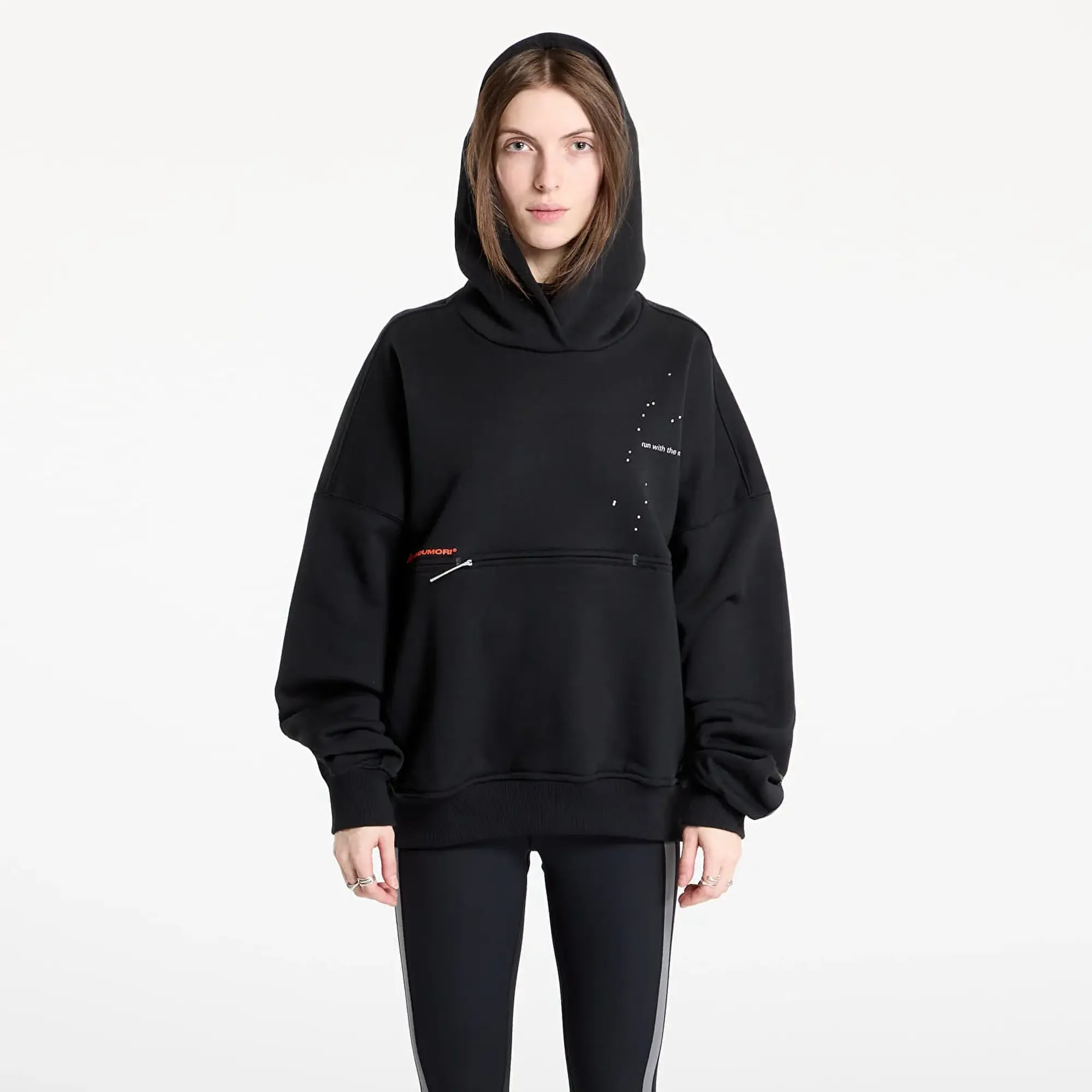 Sweatshirt Adidas Adi365 H.Koumori Running Hoodie Unisex Black Xs