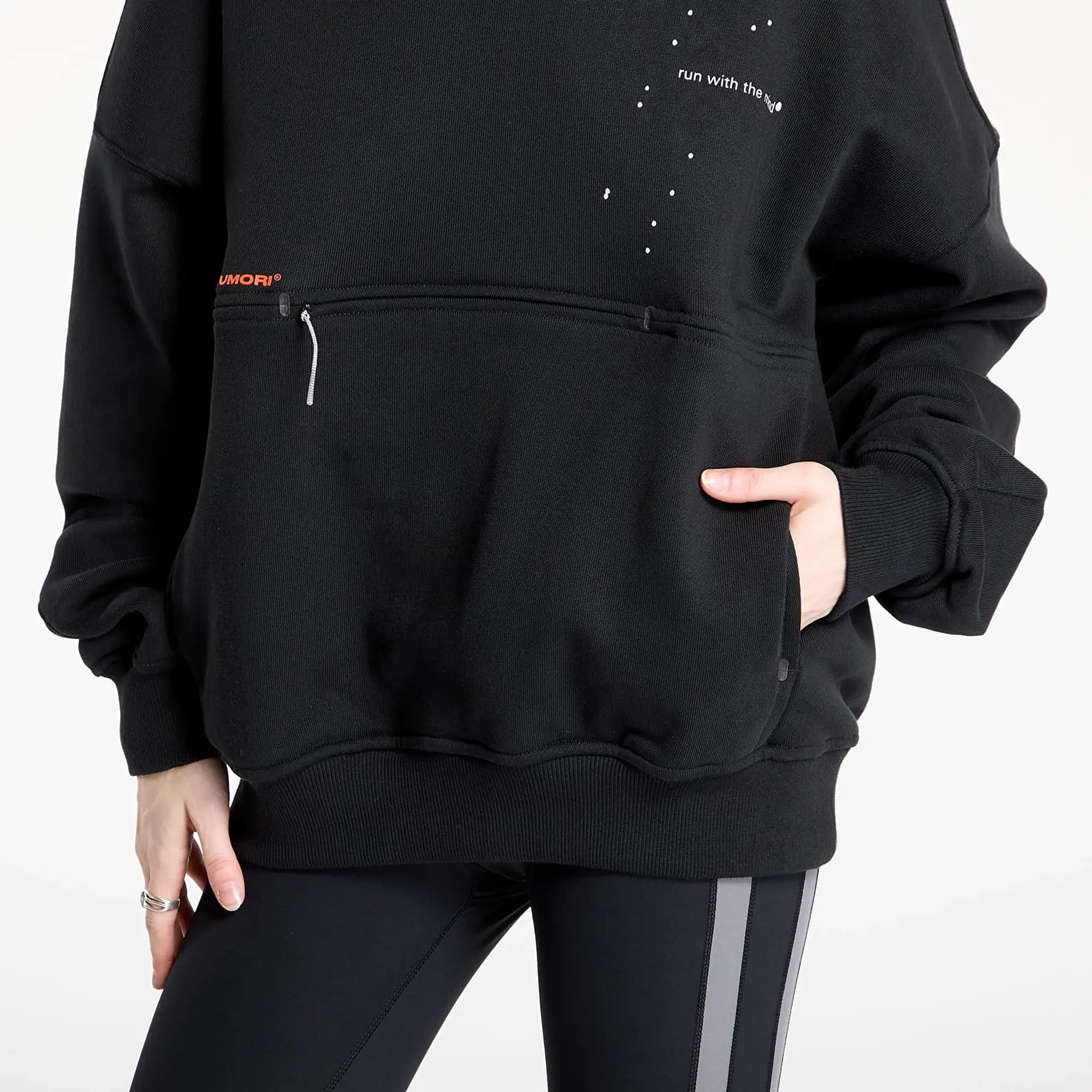 Sweatshirt Adidas Adi365 H.Koumori Running Hoodie Unisex Black Xs