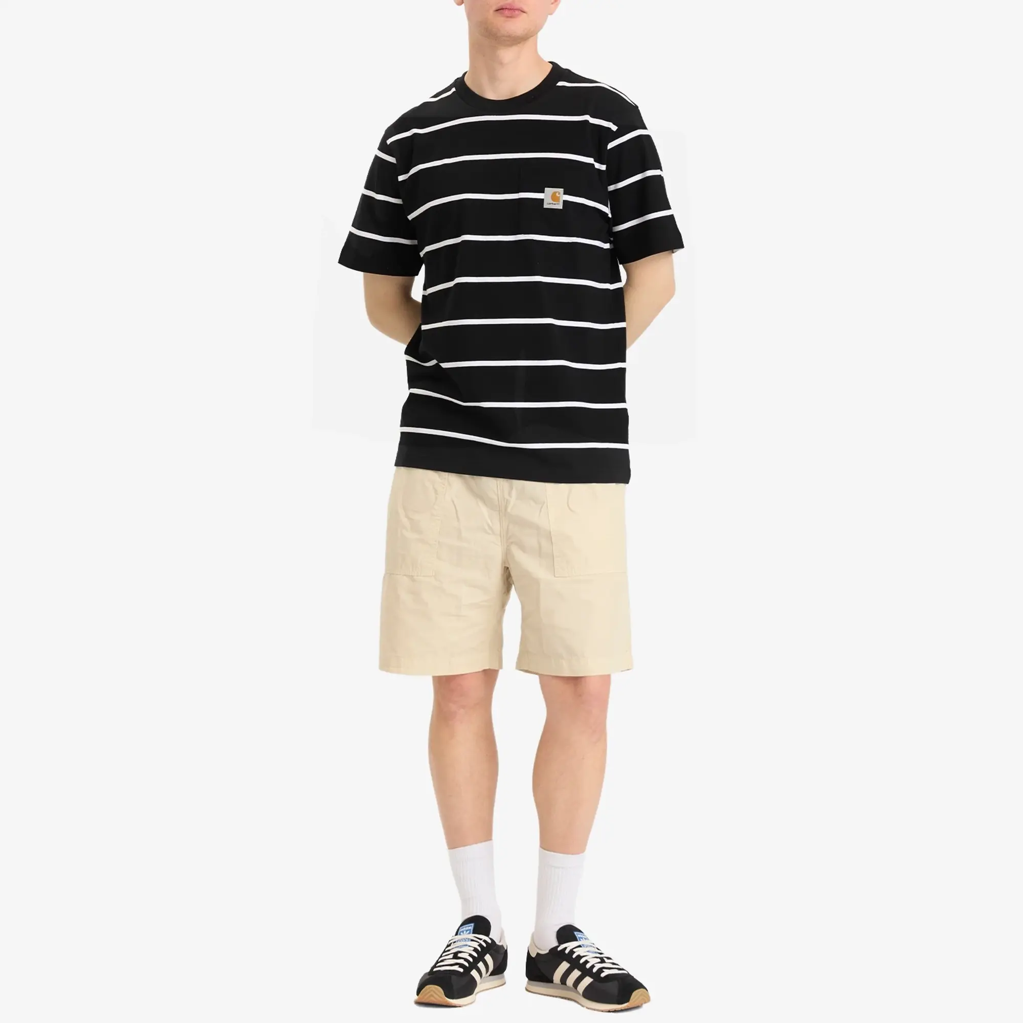 Service Works Men's Poplin Chef Shorts White Oak