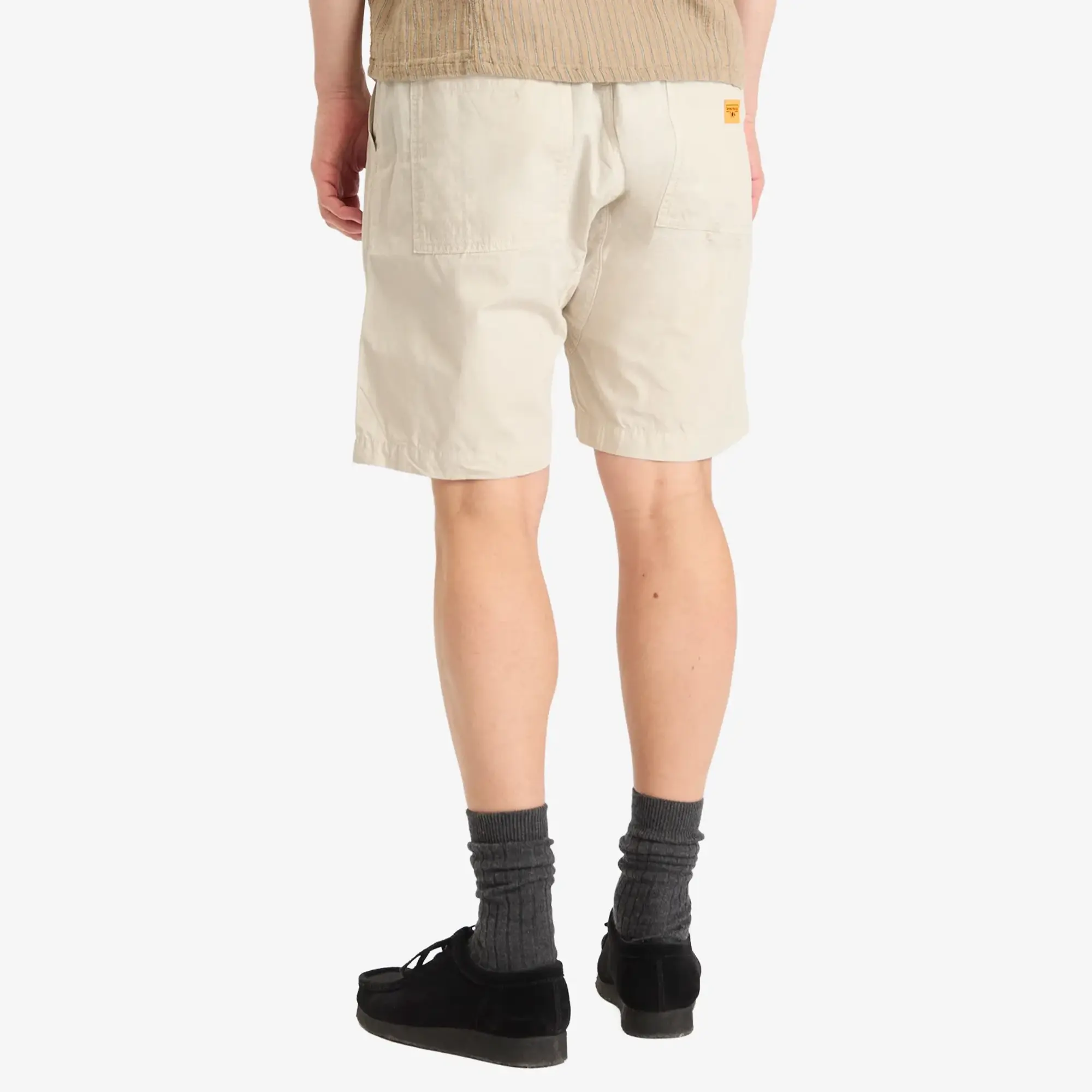 Service Works Men's Poplin Chef Shorts Salt