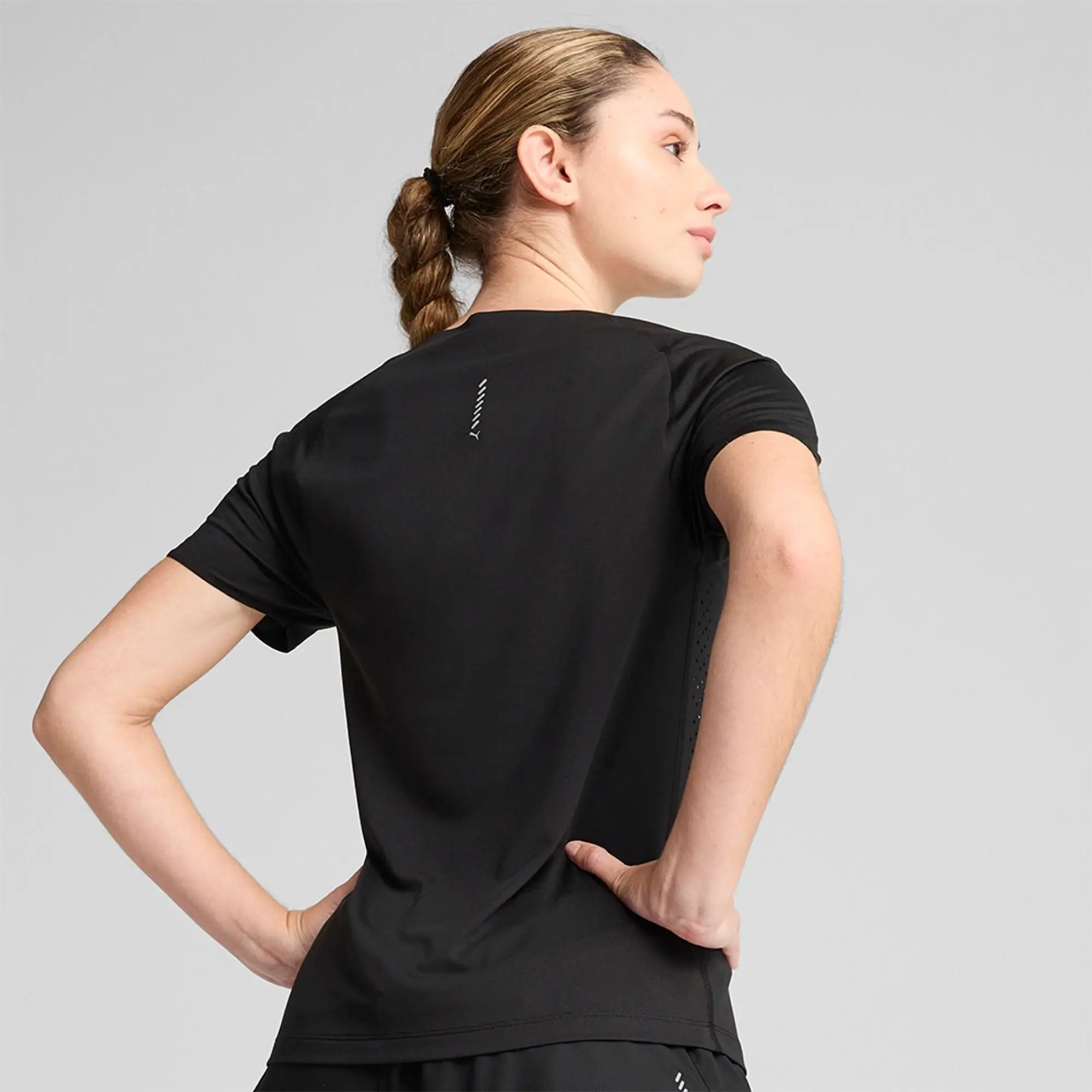 PUMA Run Cloudspun Tee Women, Black