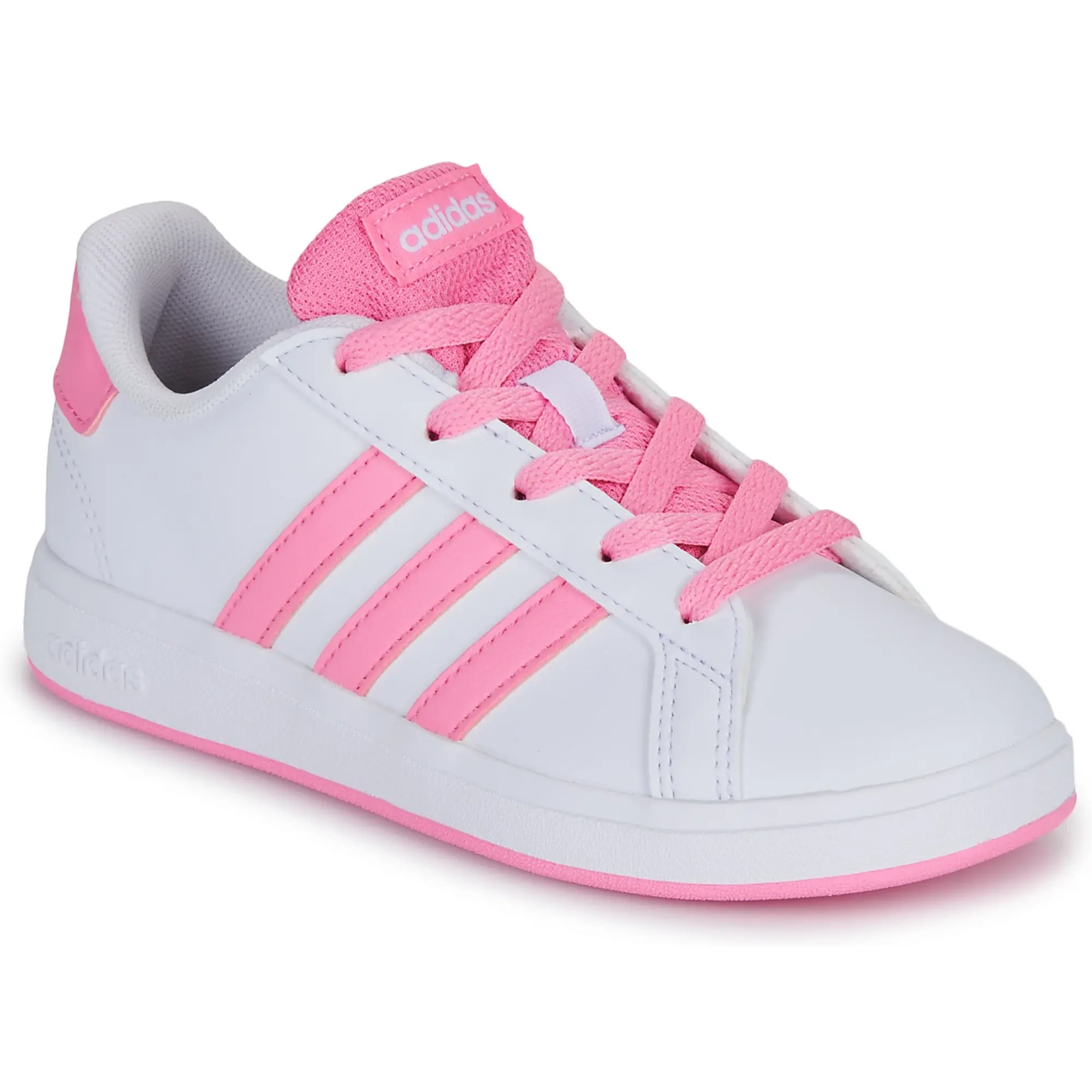 adidas  GRAND COURT 2.0 K  girls's Children's Shoes (Trainers) in White