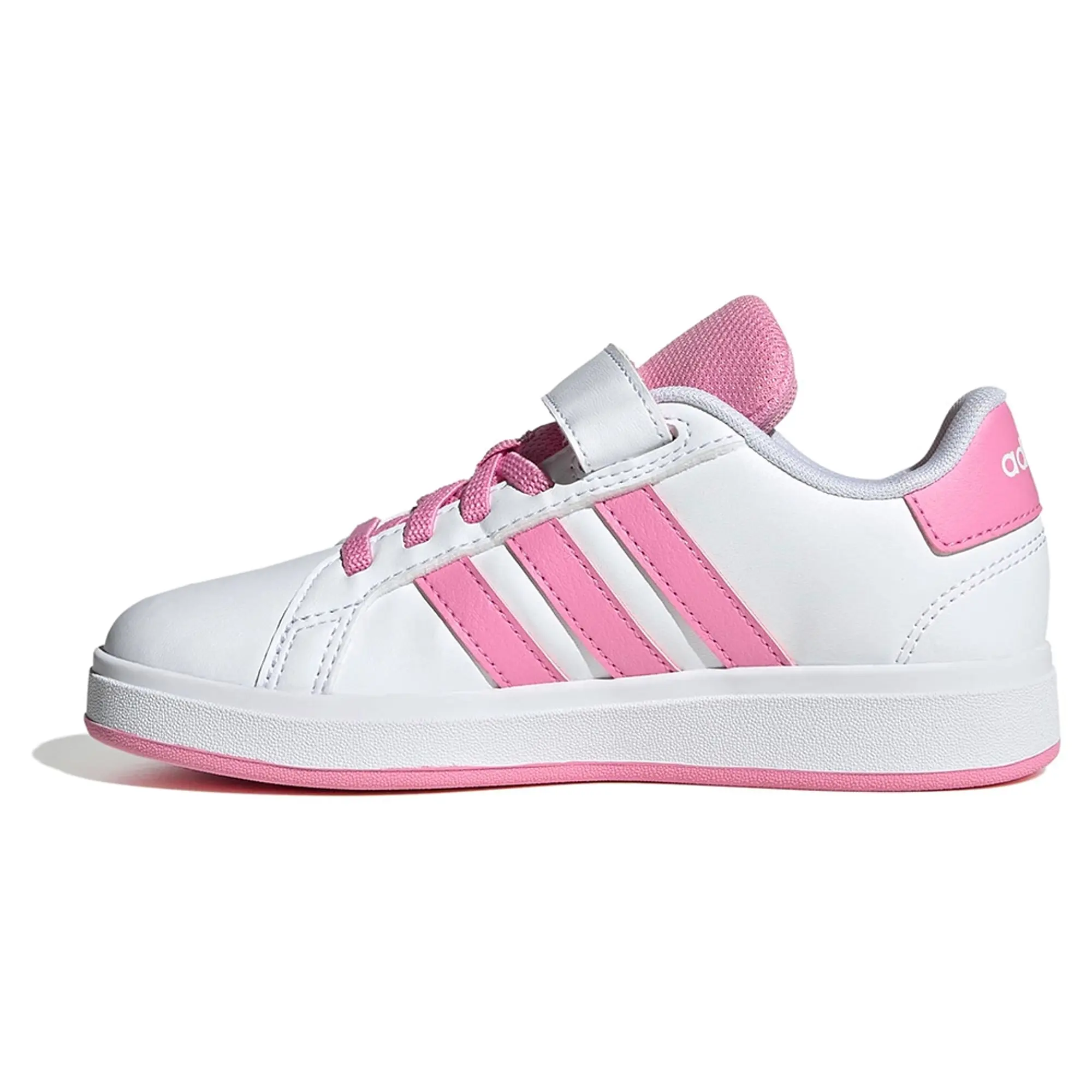 adidas  GRAND COURT 2.0 EL C  girls's Children's Shoes (Trainers) in White
