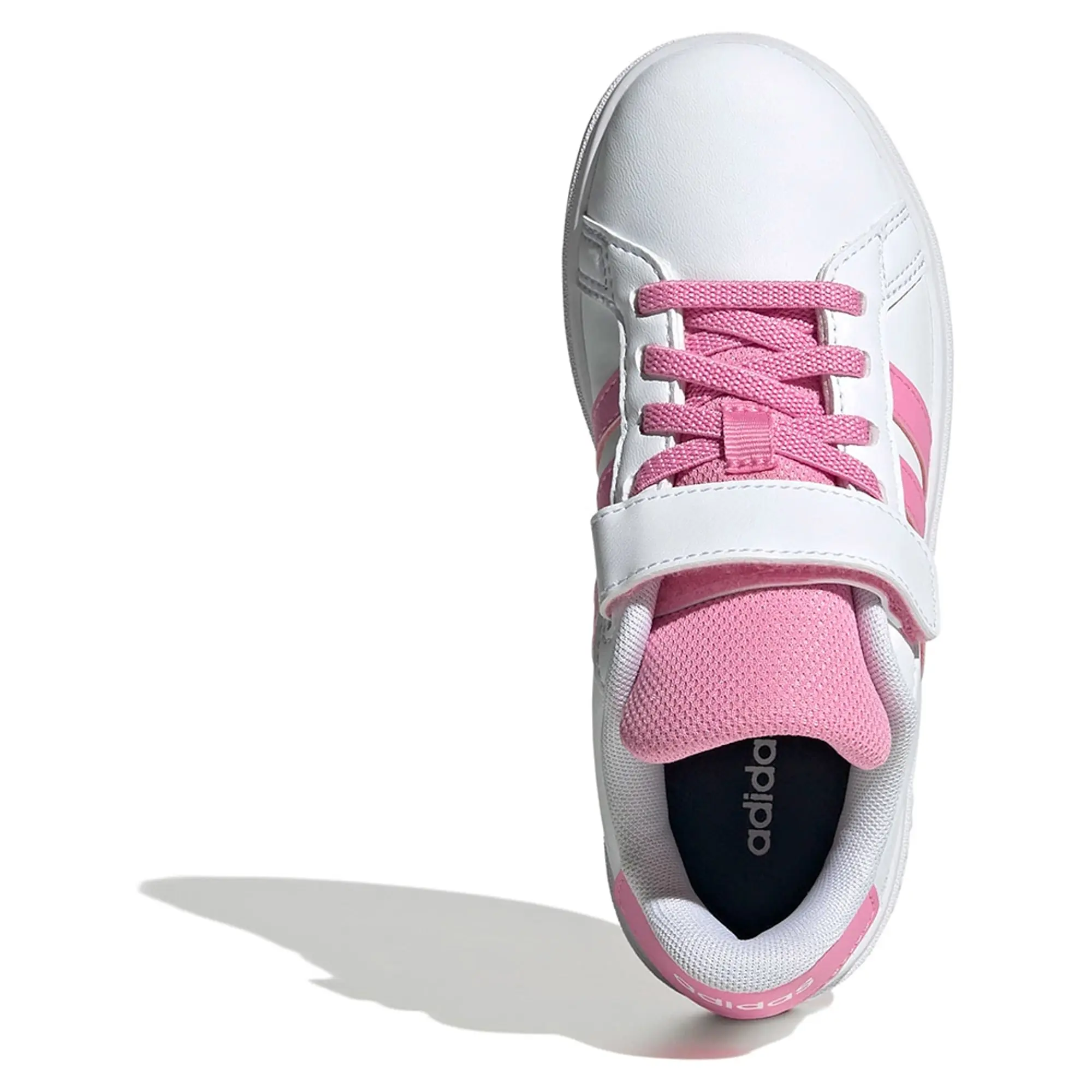 adidas  GRAND COURT 2.0 EL C  girls's Children's Shoes (Trainers) in White