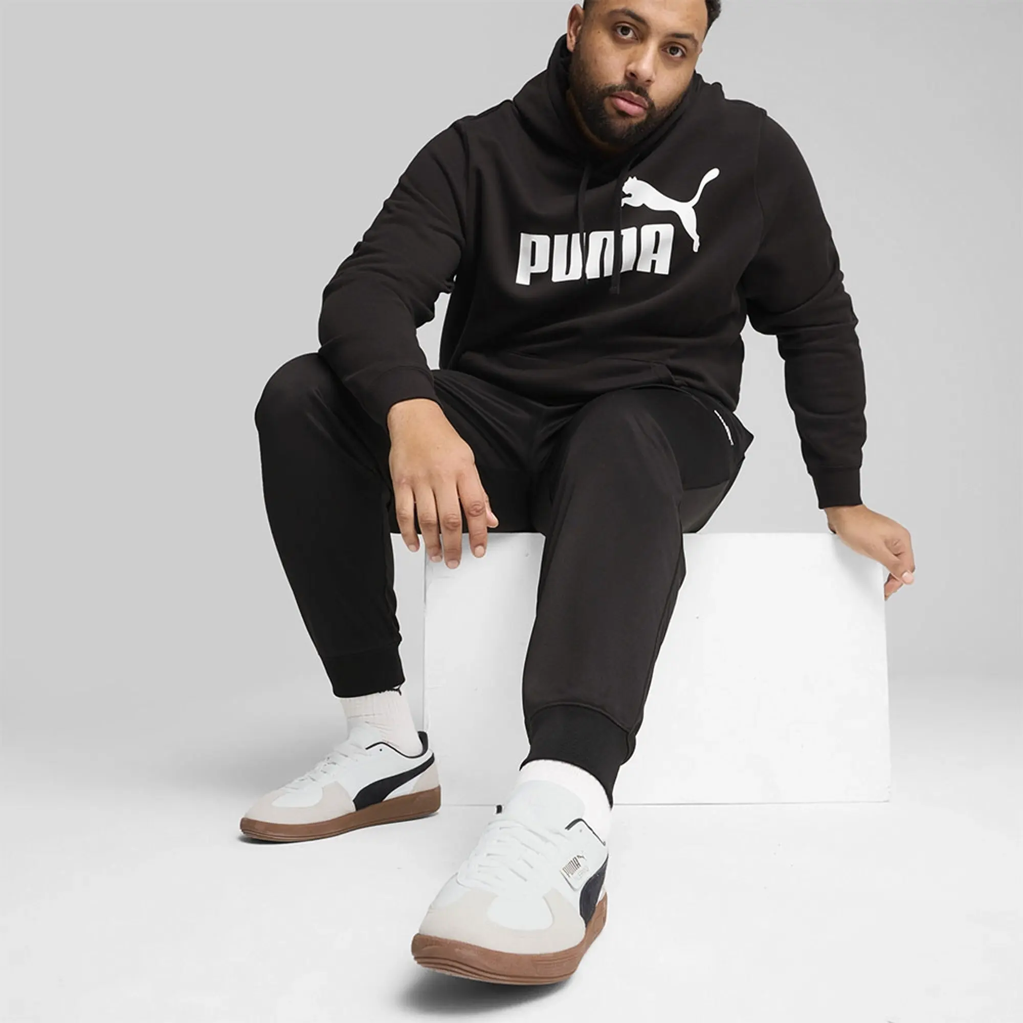 Puma Ess No 1 Logo Poly Regular Fit Sweat Pants