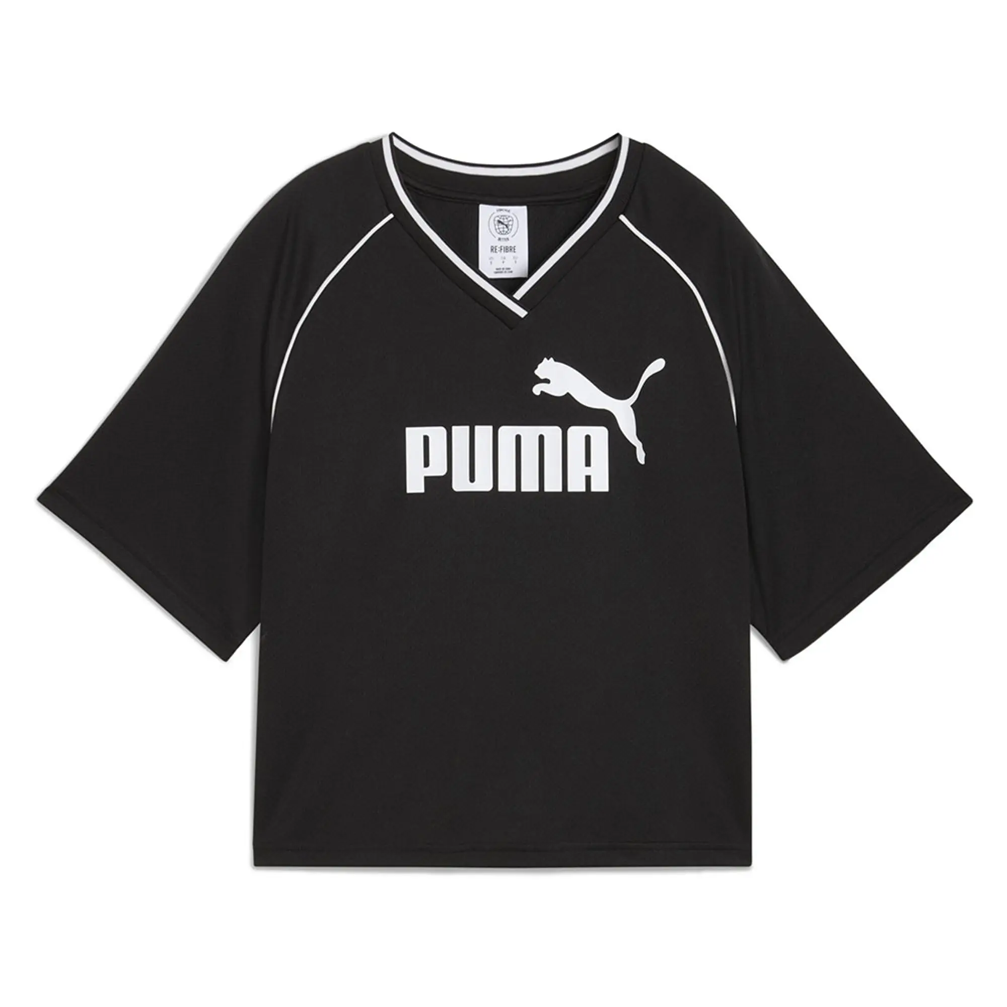 Puma Ess Relaxed Cropped Short Sleeve T-shirt