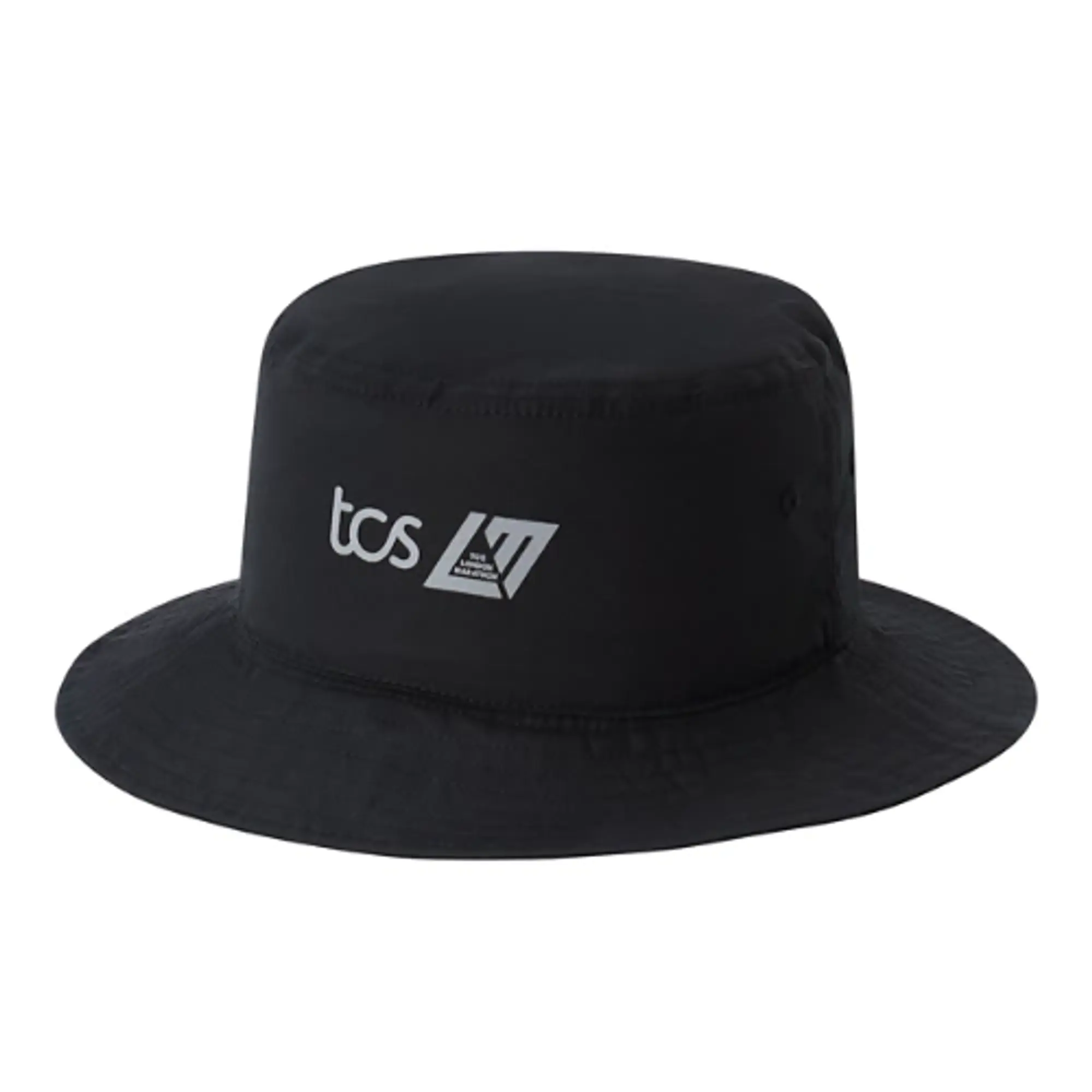 New Balance Unisex London Marathon Bucket Hat in Black Nylon