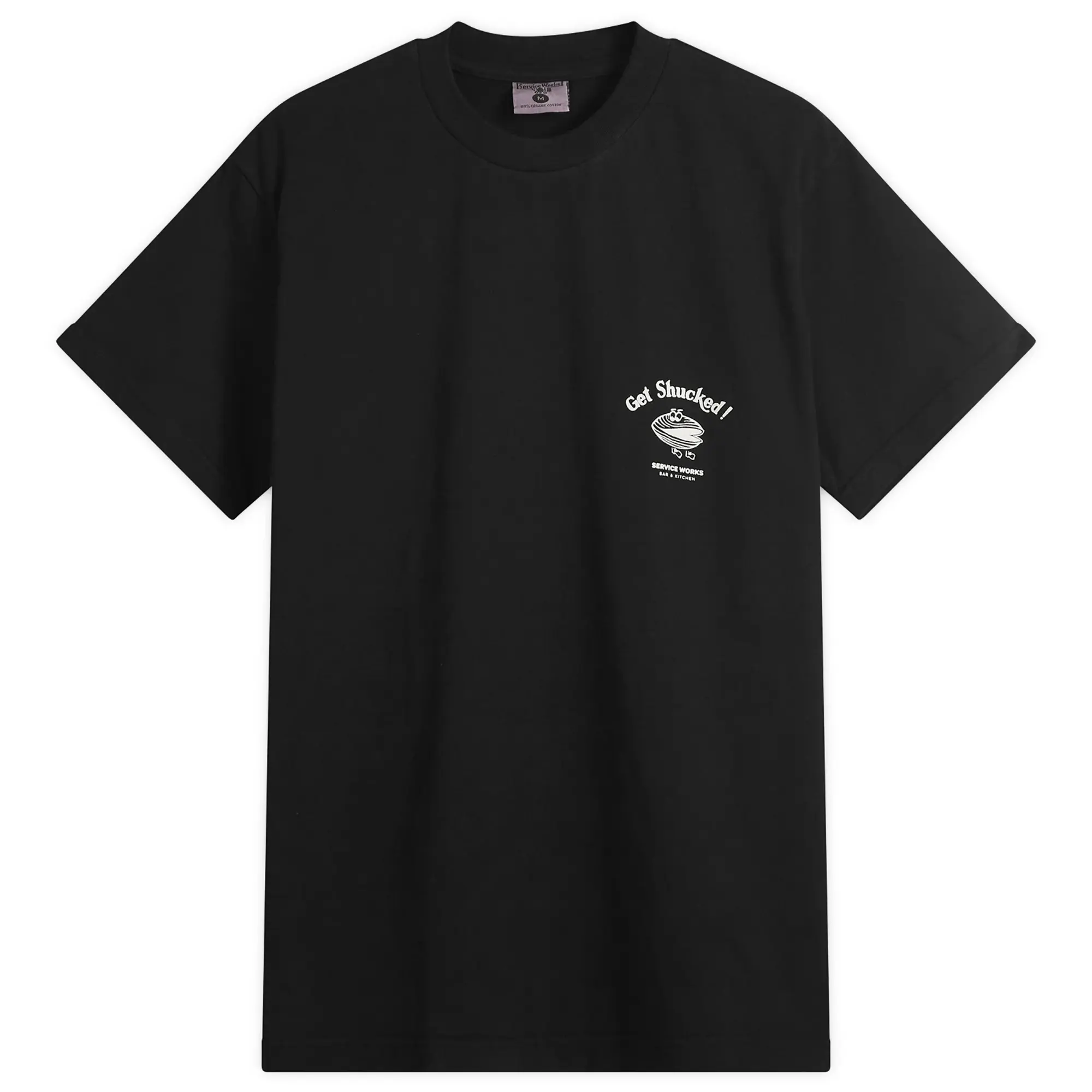 Service Works Men's Get Shucked T-Shirt - Presented By END Black