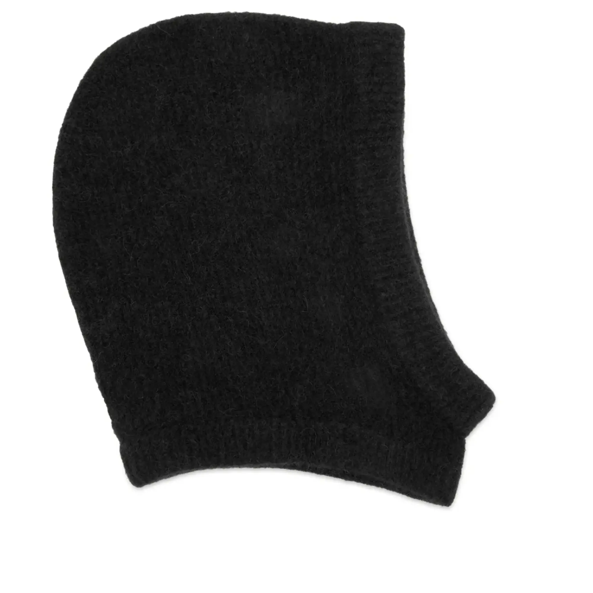Rick Owens Men's Knit Hood Brown