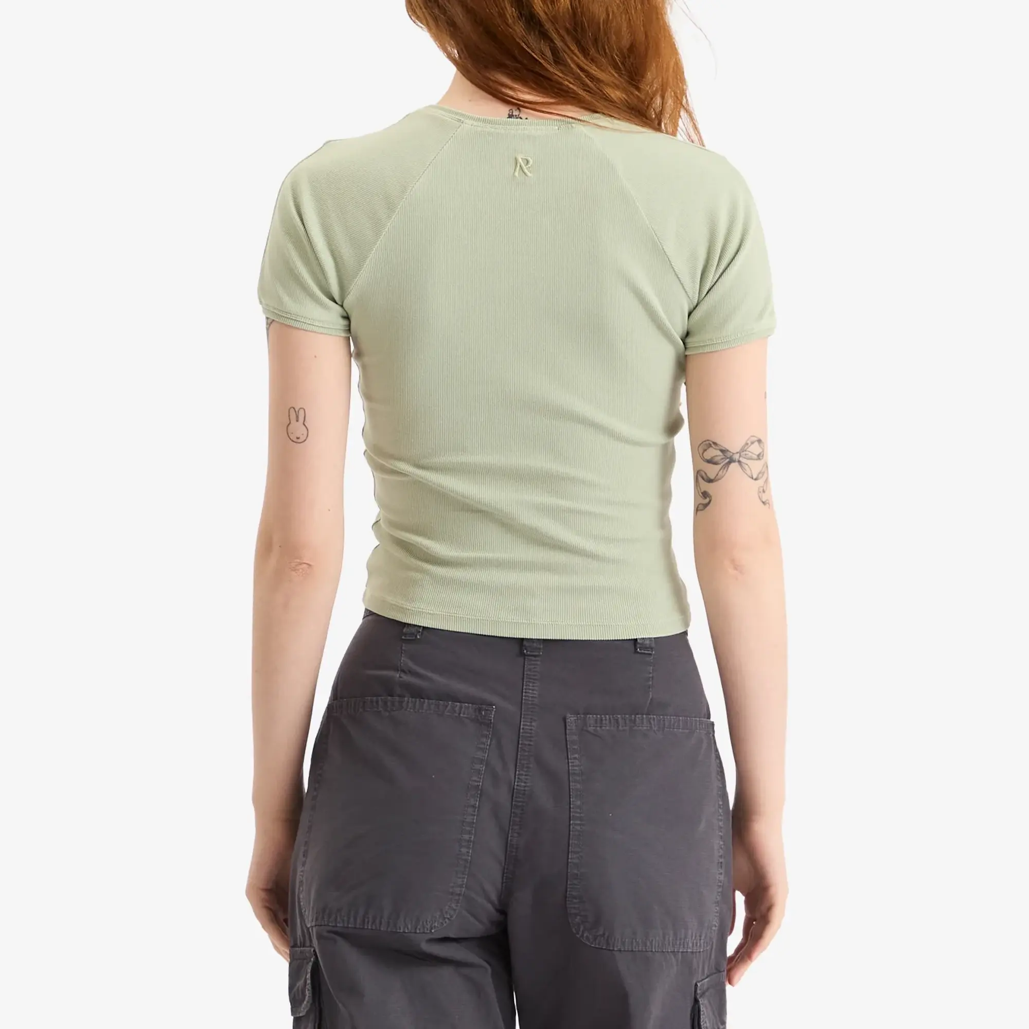 Represent Women's Initial Baby T-Shirt Desert Sage